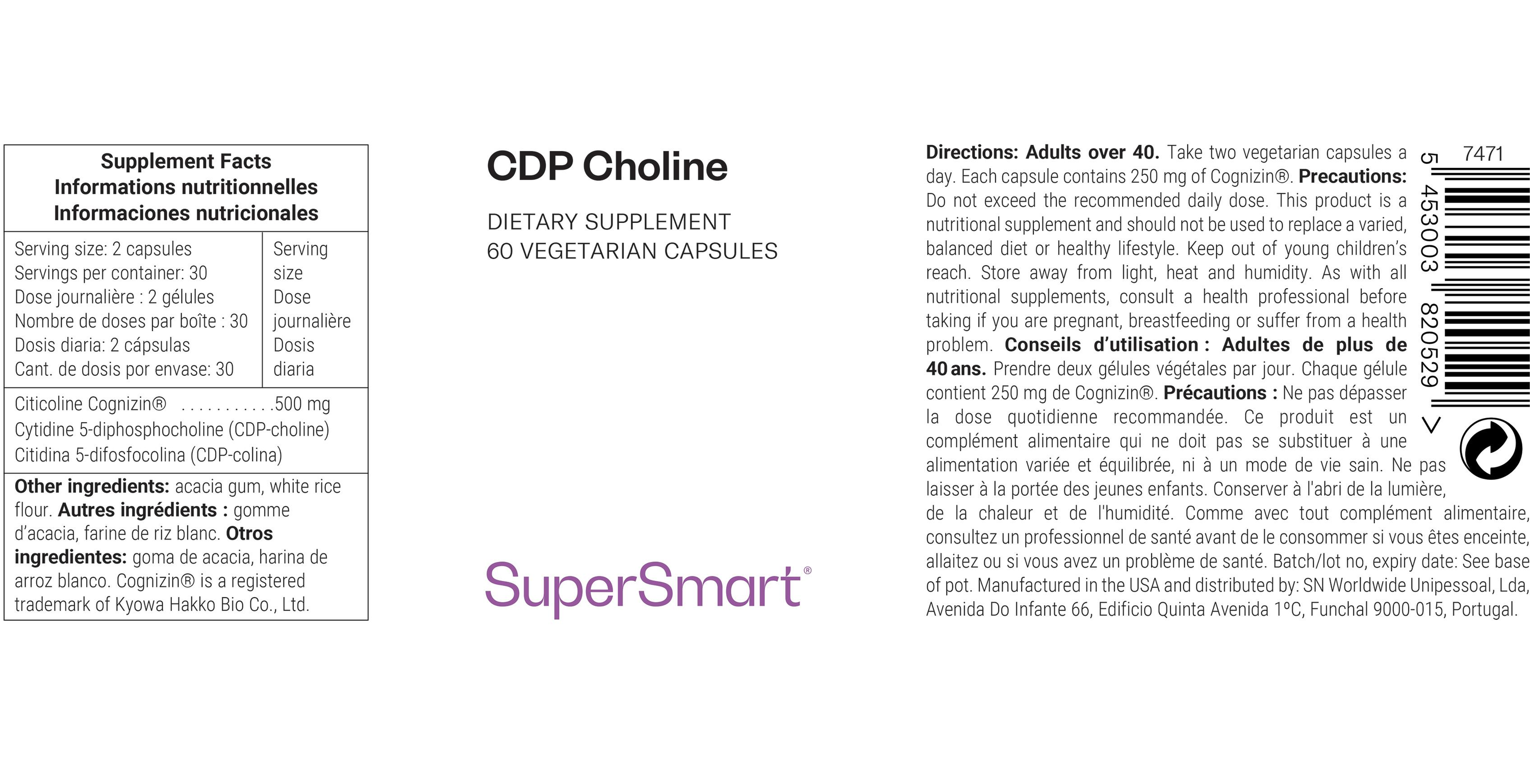 CDP Choline Supplement