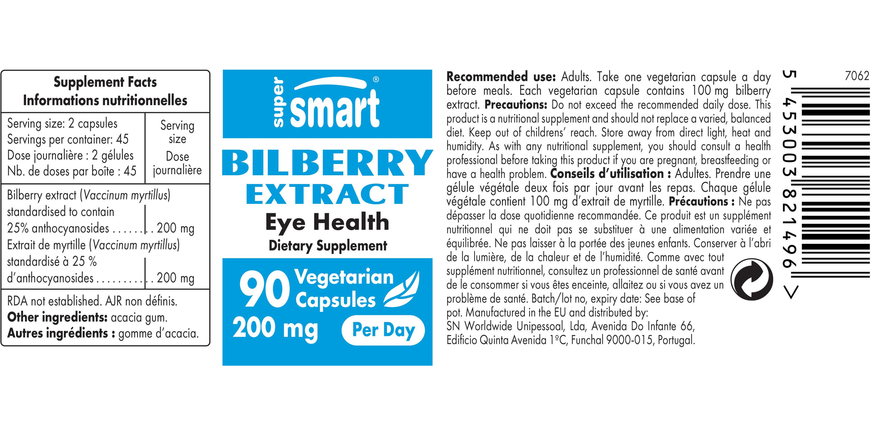 Bilberry Extract 