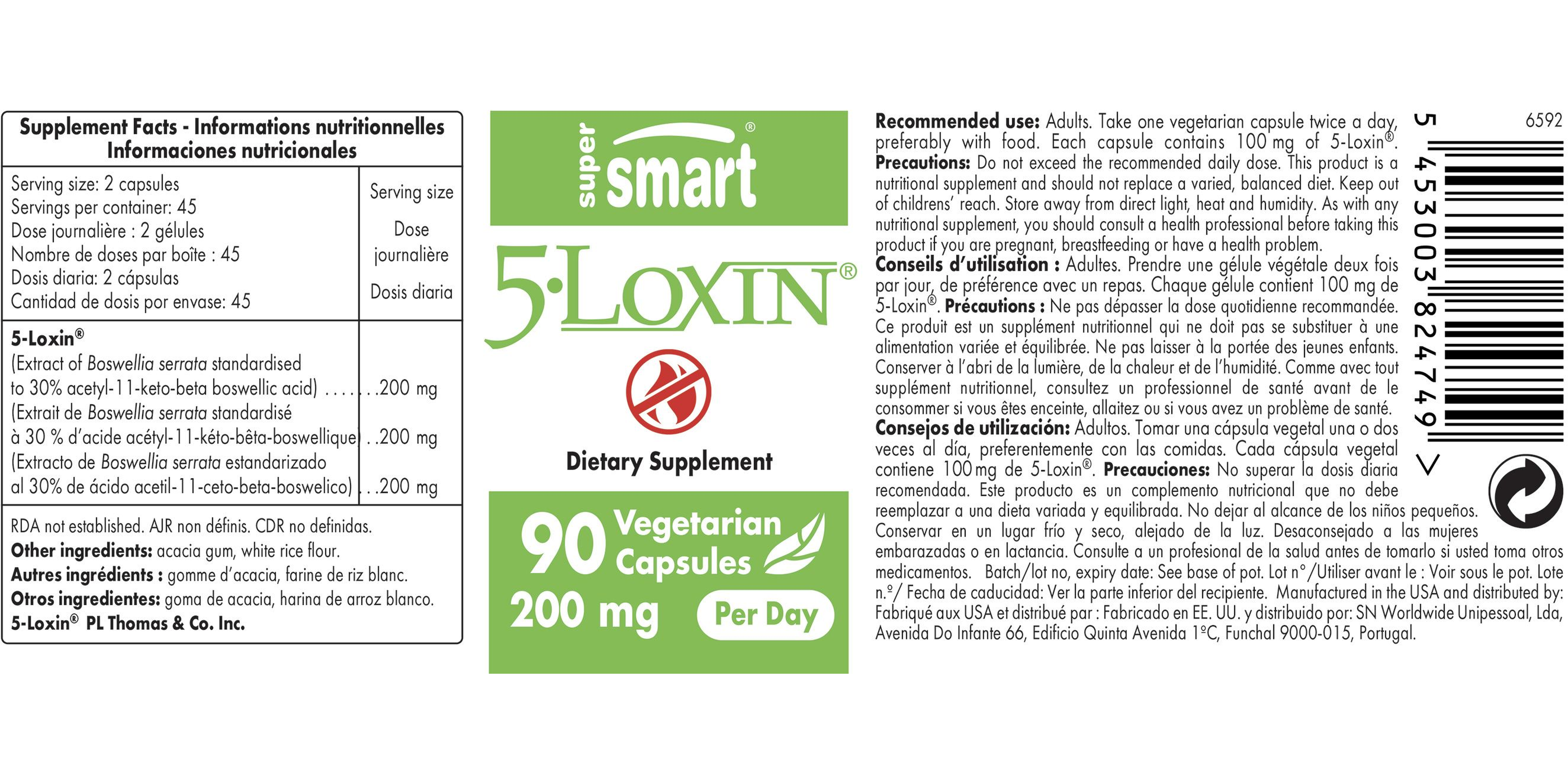 5-Loxin Supplement
