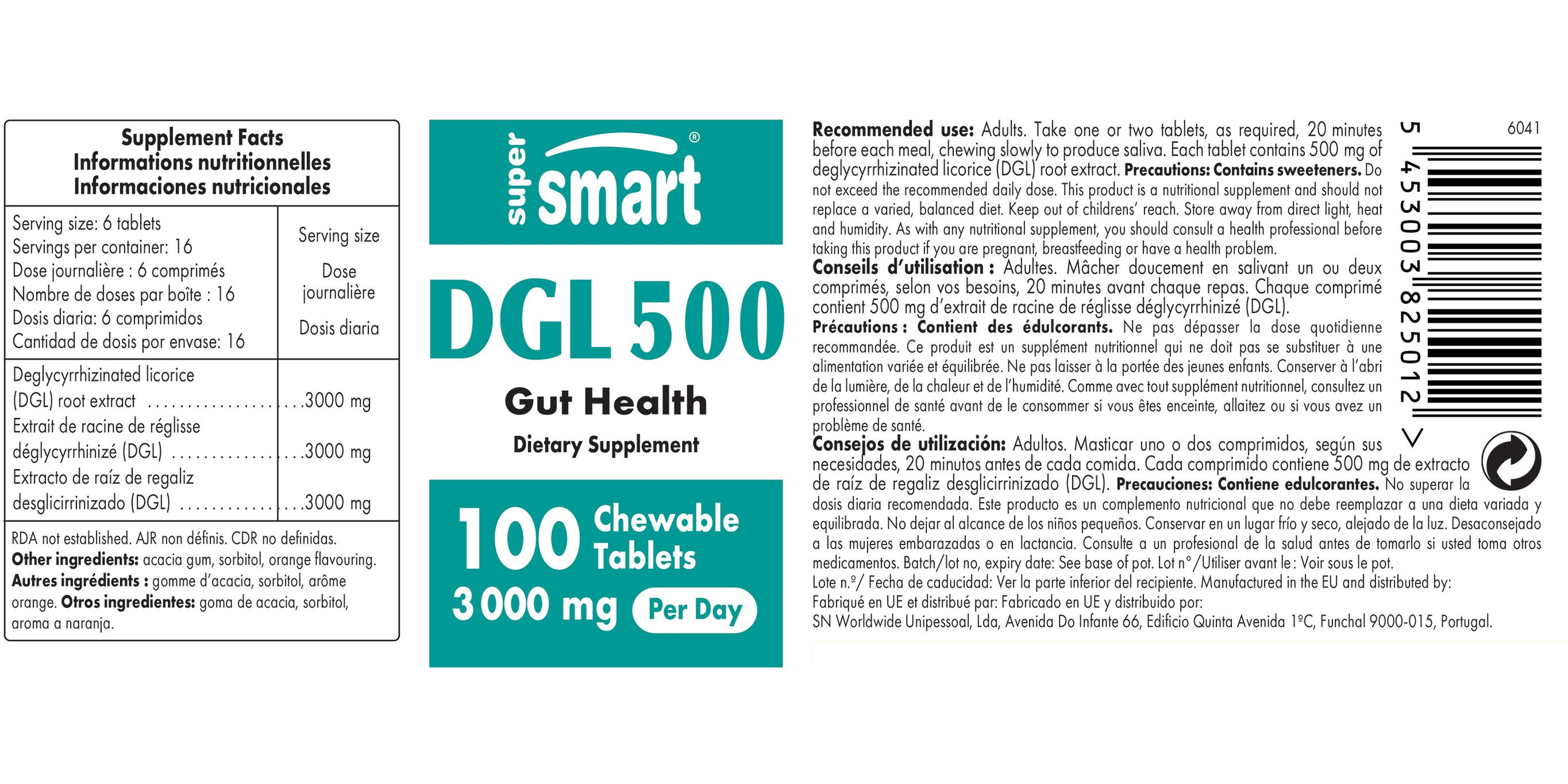 DGL 500 Supplement