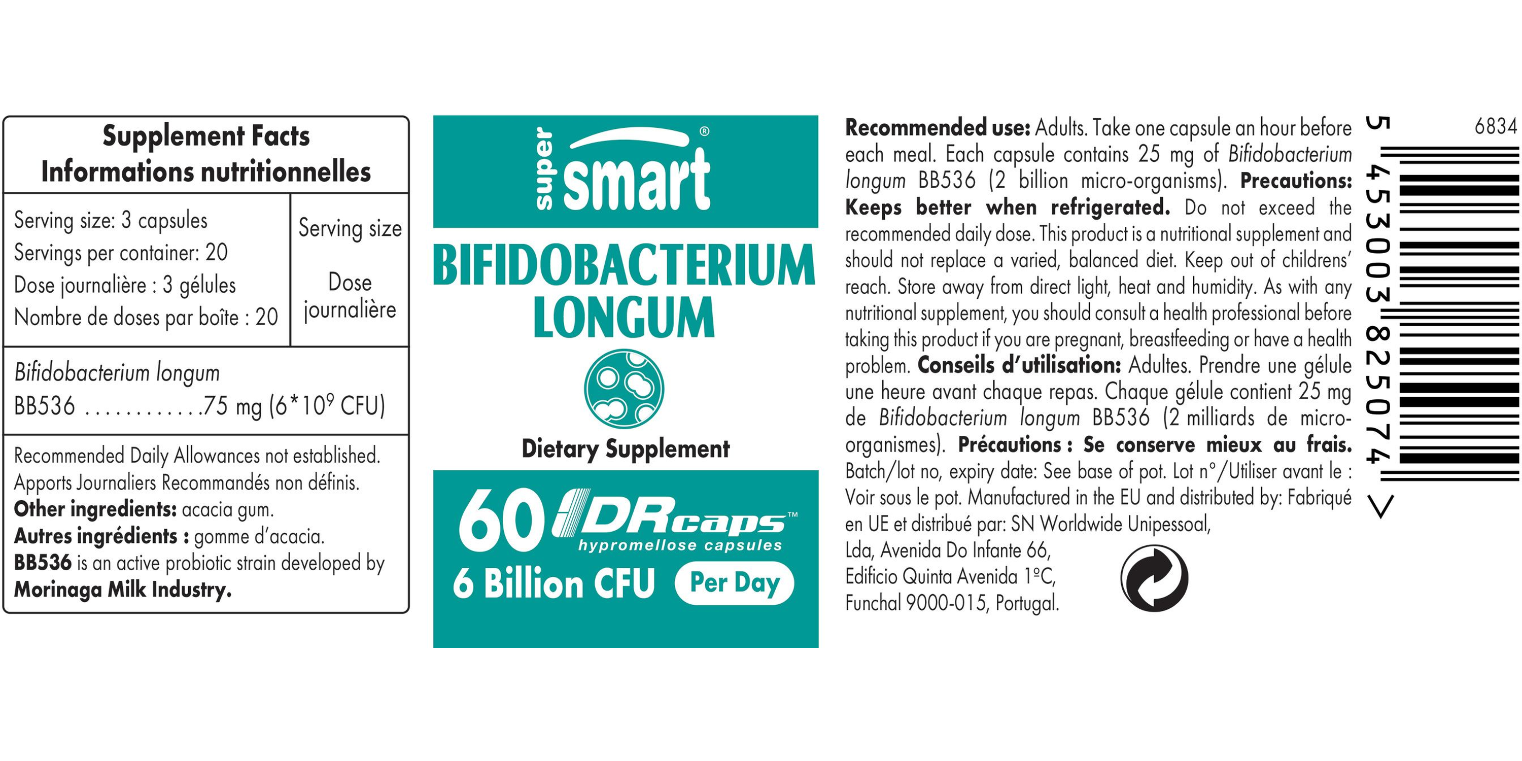 Bifidobacterium longum (BB536)