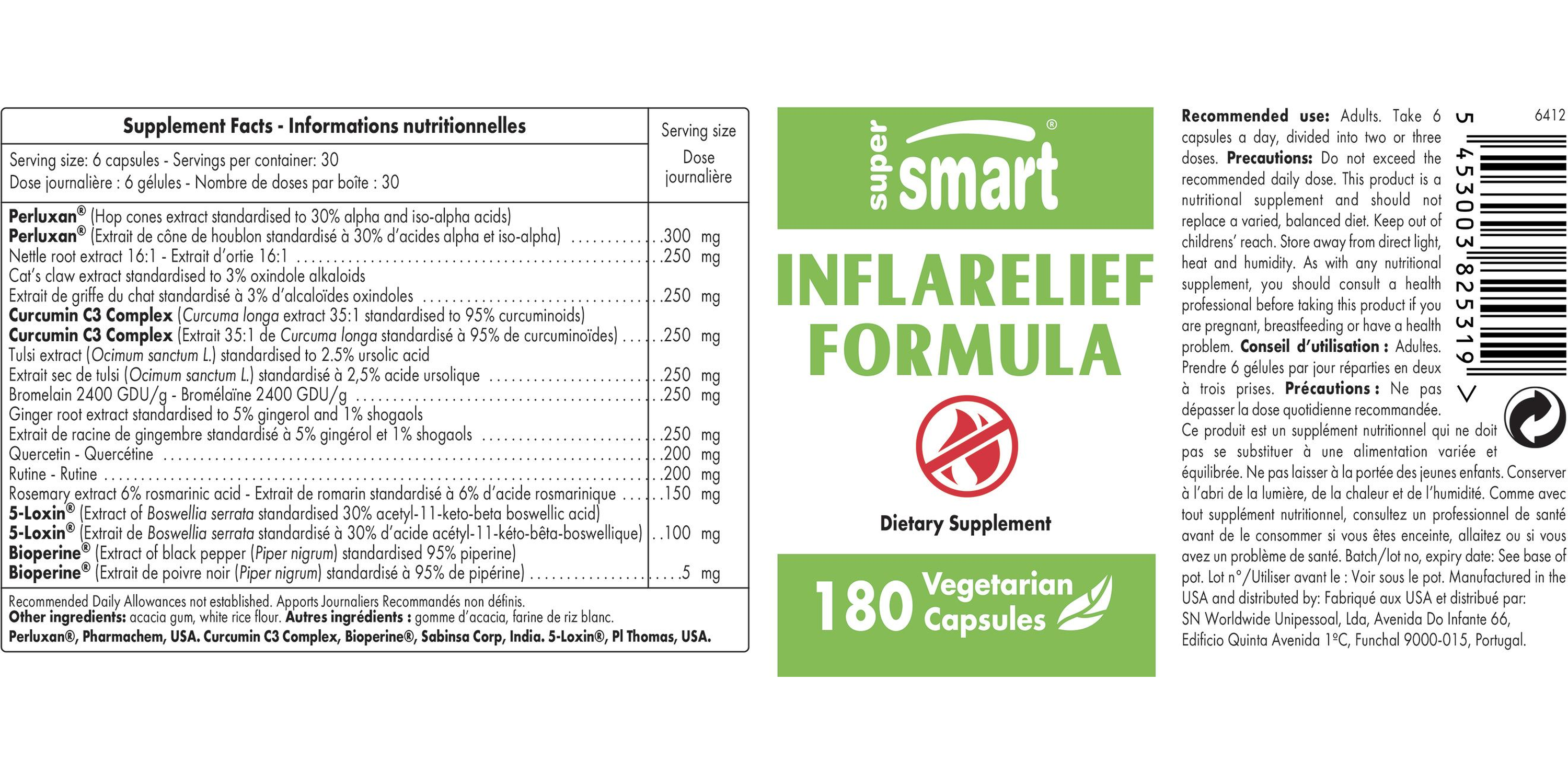 InflaRelief Formula Supplement