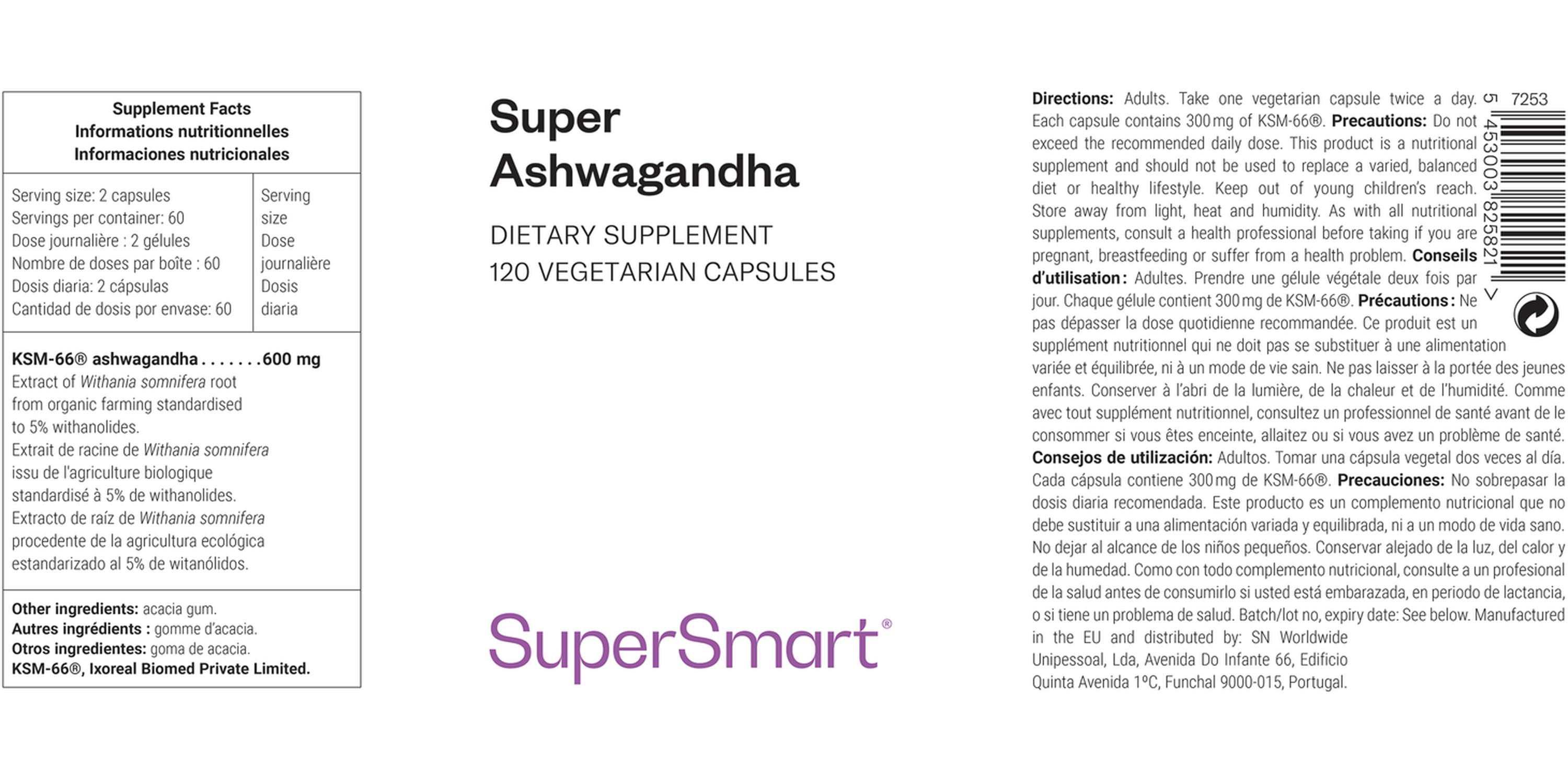 Super Ashwagandha Supplement
