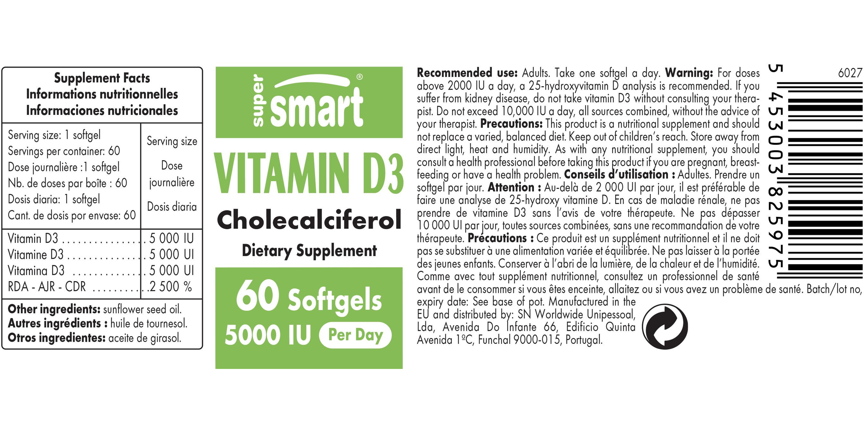 Vitamin D3 Supplement 
