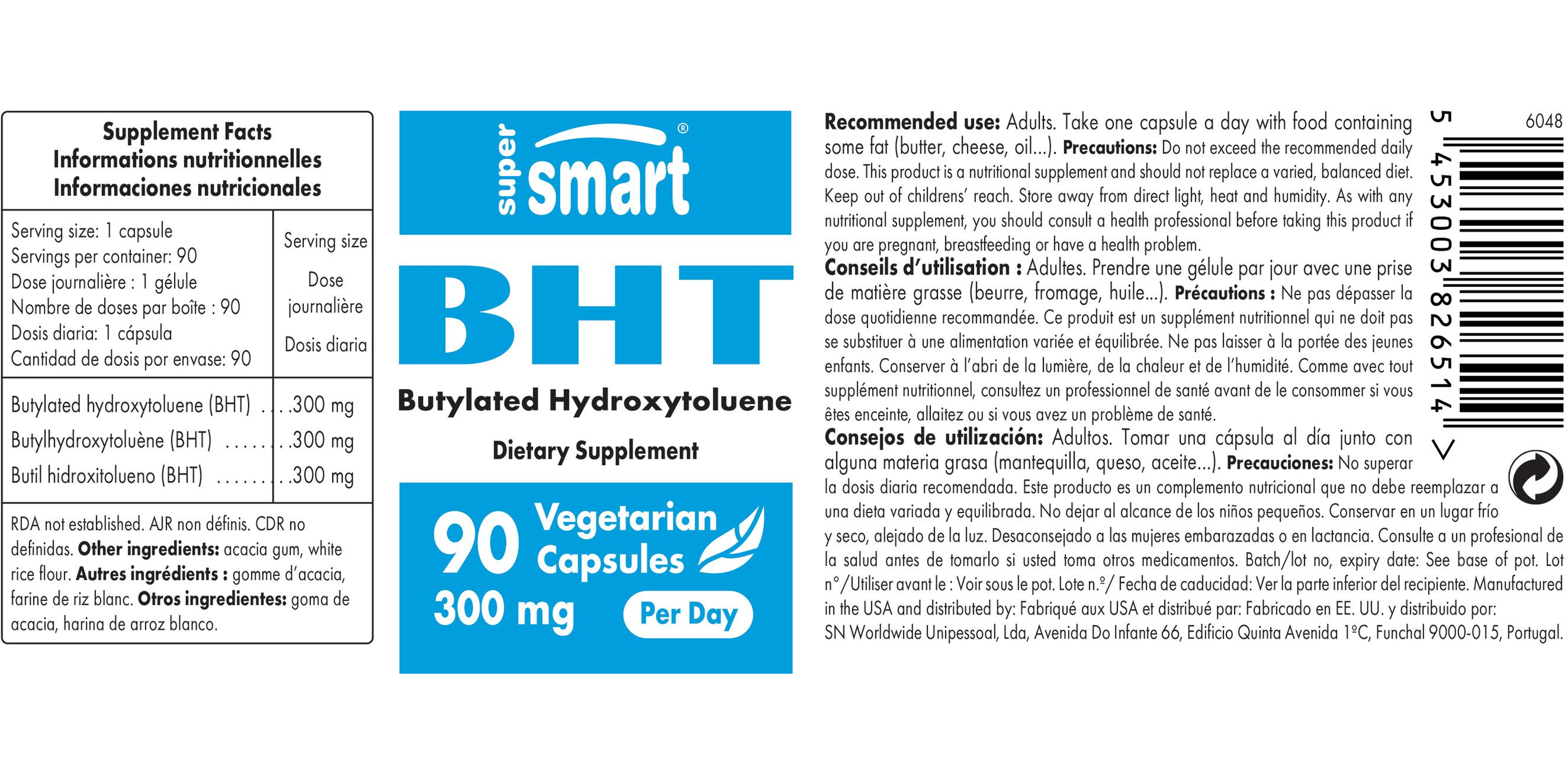 BHT Supplement