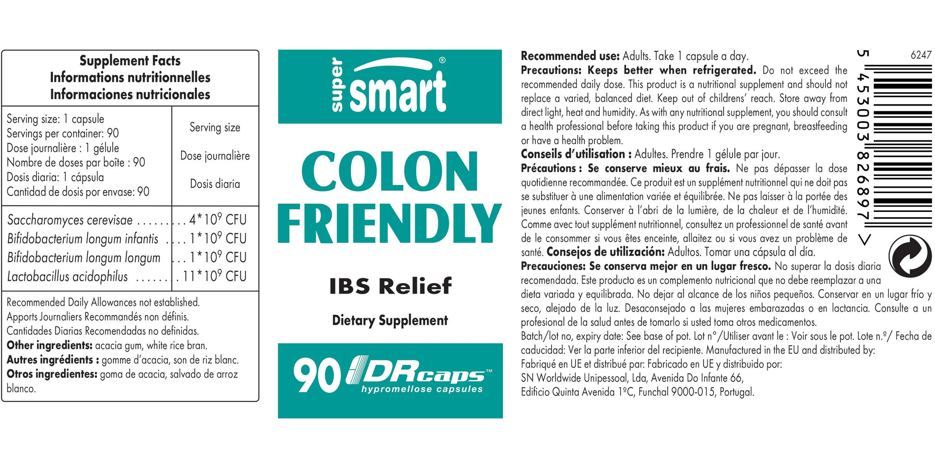 Colon Friendly Supplement