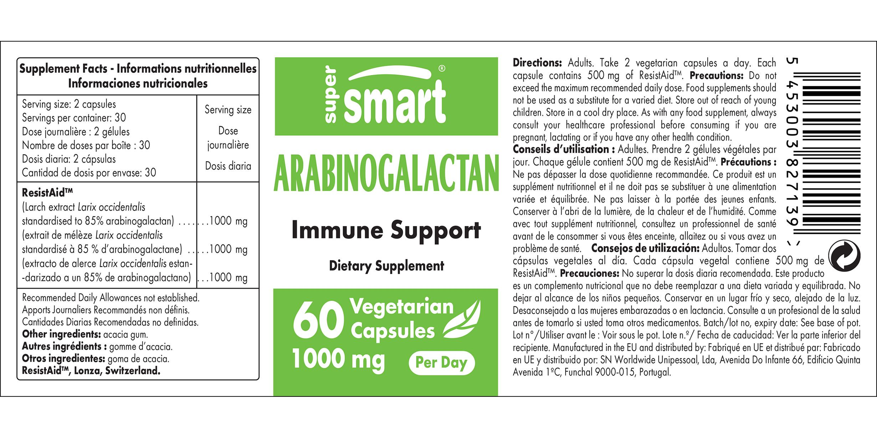 Arabinogalactan Supplement