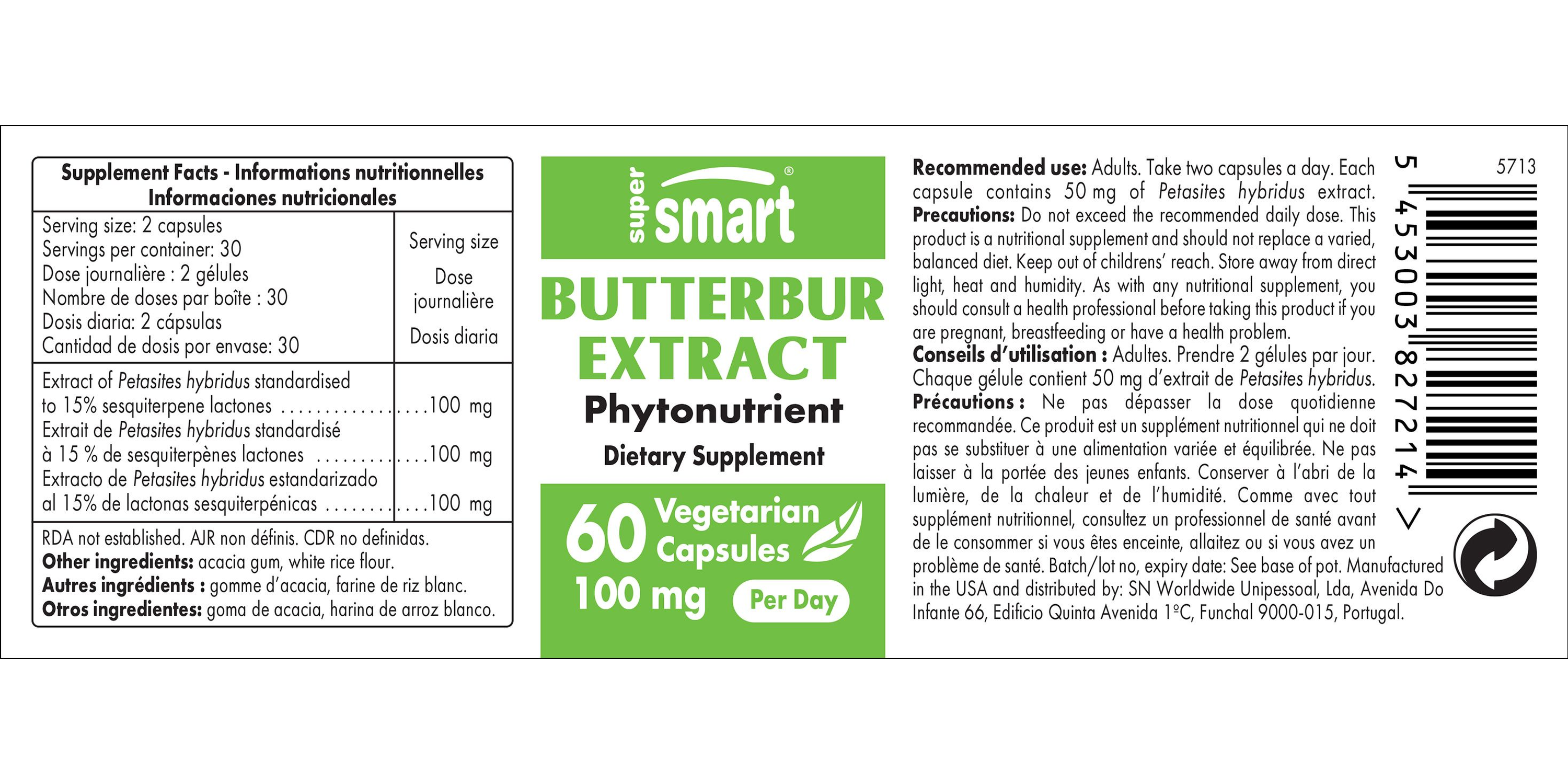 Butterbur Extract 
