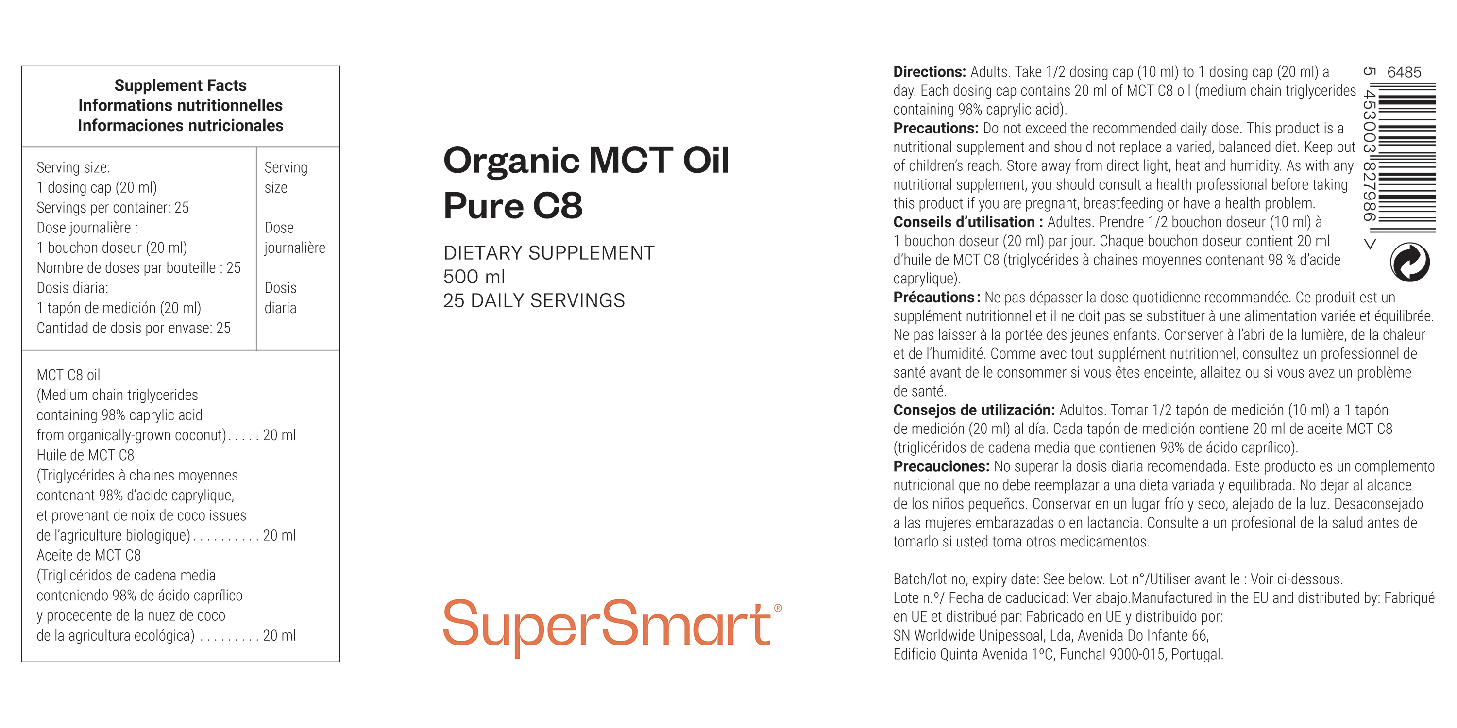 Organic MCT Oil