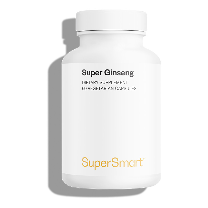 Ginseng - Panax Ginseng - 2000mg - Haute concentration - Immunité - Supersmart