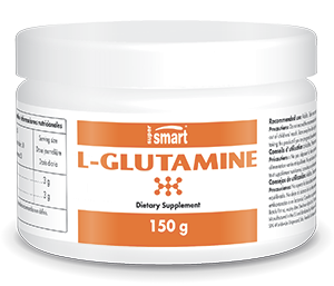 L-Glutamine , GMO & Gluten Free , Sports Performance - Muscle Recovery - Weight Loss & Gut Health - Protein Supplement Powder , 150 G - SuperSmart