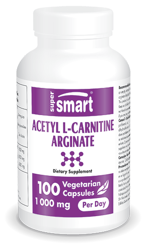 SuperSmart US Acetyl L Carnitine Arginate 500 mg 100 Vcaps