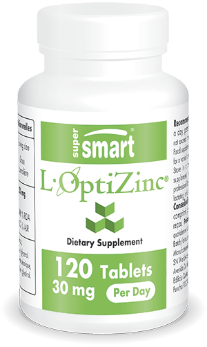 L-OptiZinc® 30 mg - Suplemento de Zinc