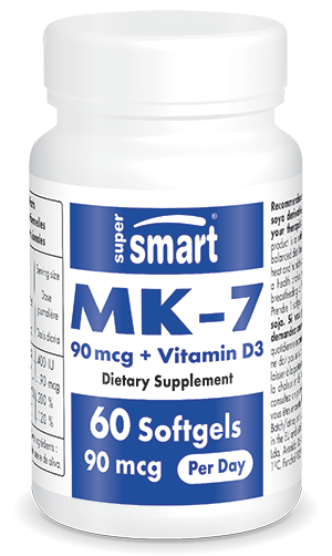 SuperSmart US MK-7 90 mcg + Vitamin D3