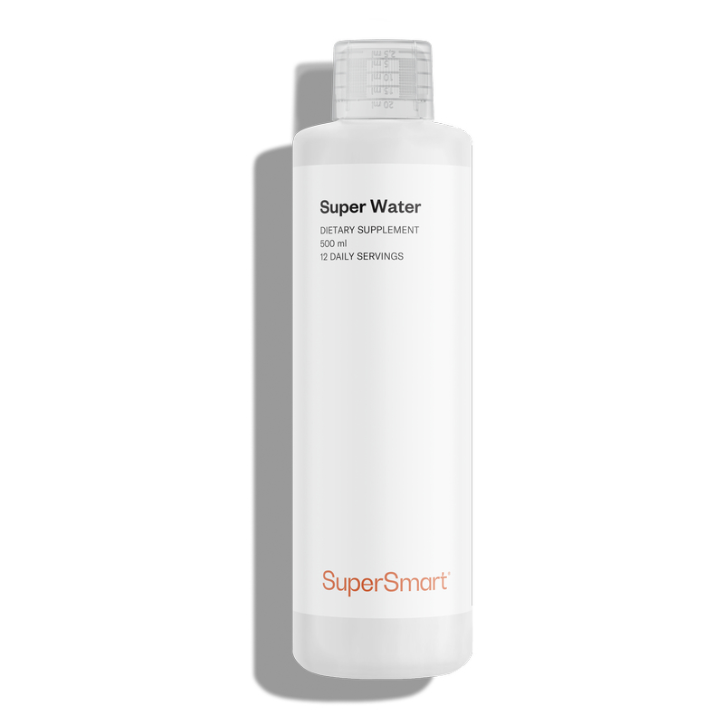 SuperWater - Eau alcaline ionisée d'exception - Pratique sportive - Contre l'acidification - 500ml - Supersmart