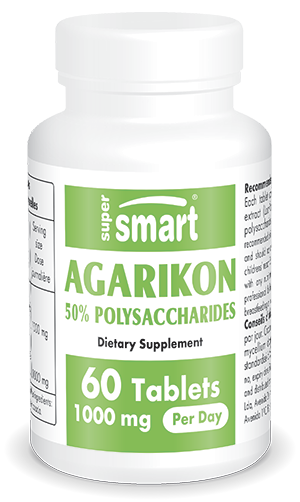 Agarikon 50% Polysaccharides , 60 Tablets - SuperSmart