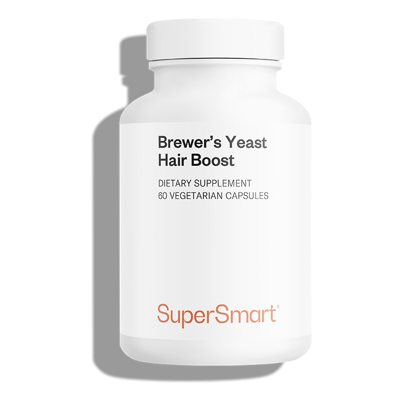 Lievito di Birra per Capelli - Brewer’s Yeast Hair Boost - Integratore Alimentare per la Salute dei Capelli - Supersmart