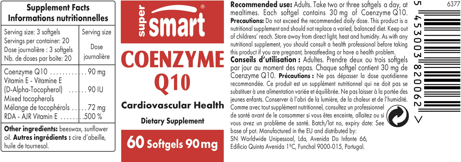 Complément alimentaire Coenzyme Q10