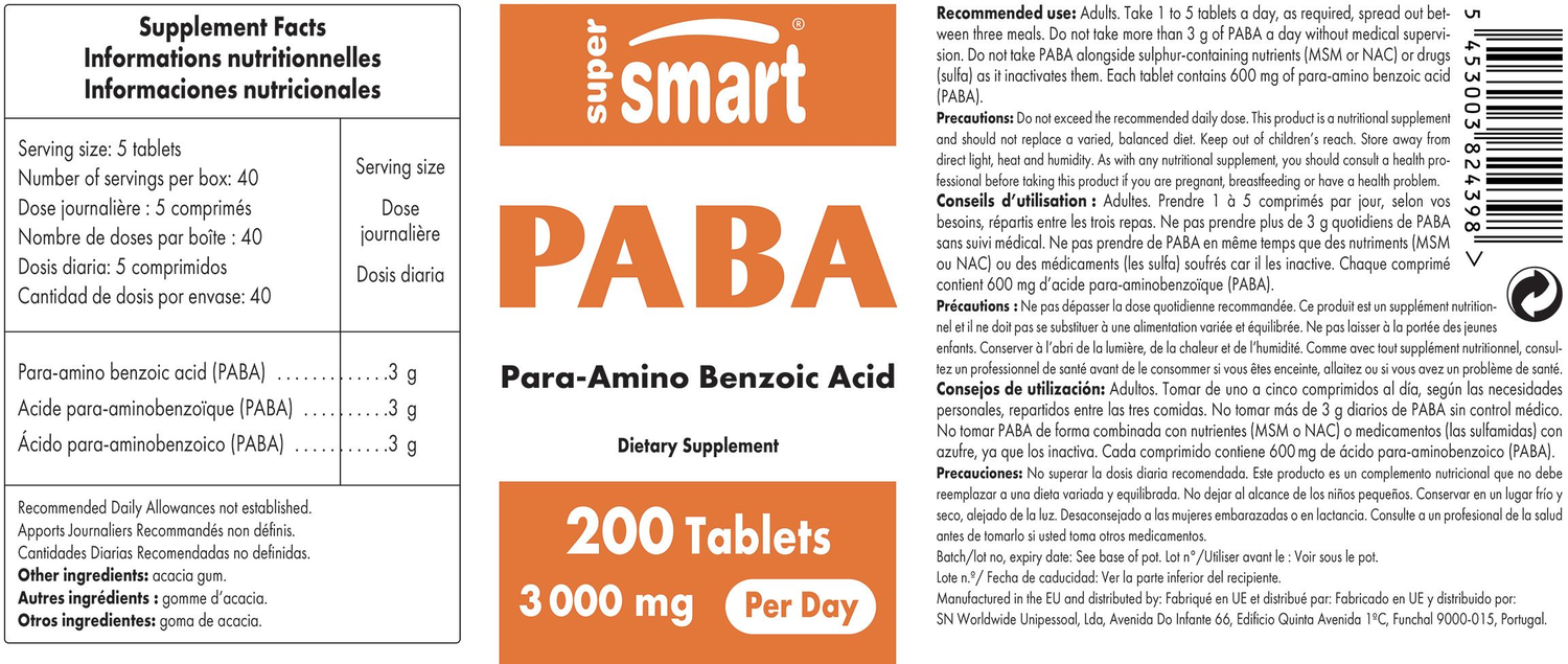 PABA Supplement