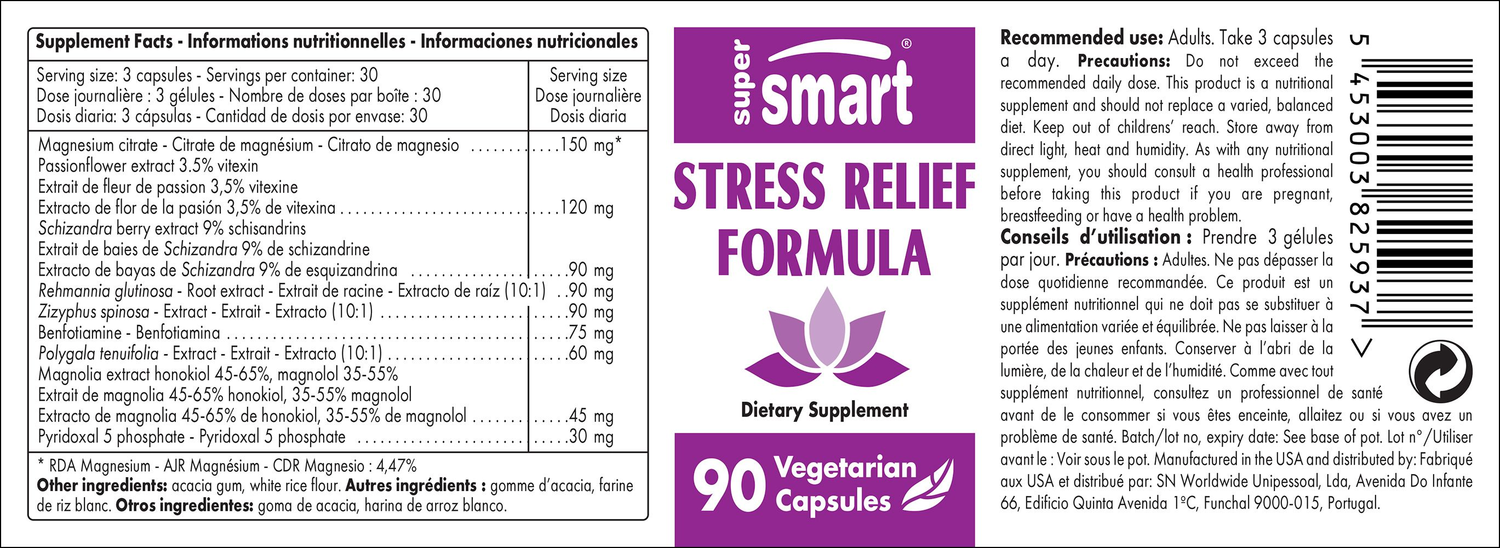 Stress Relief Formula Supplement