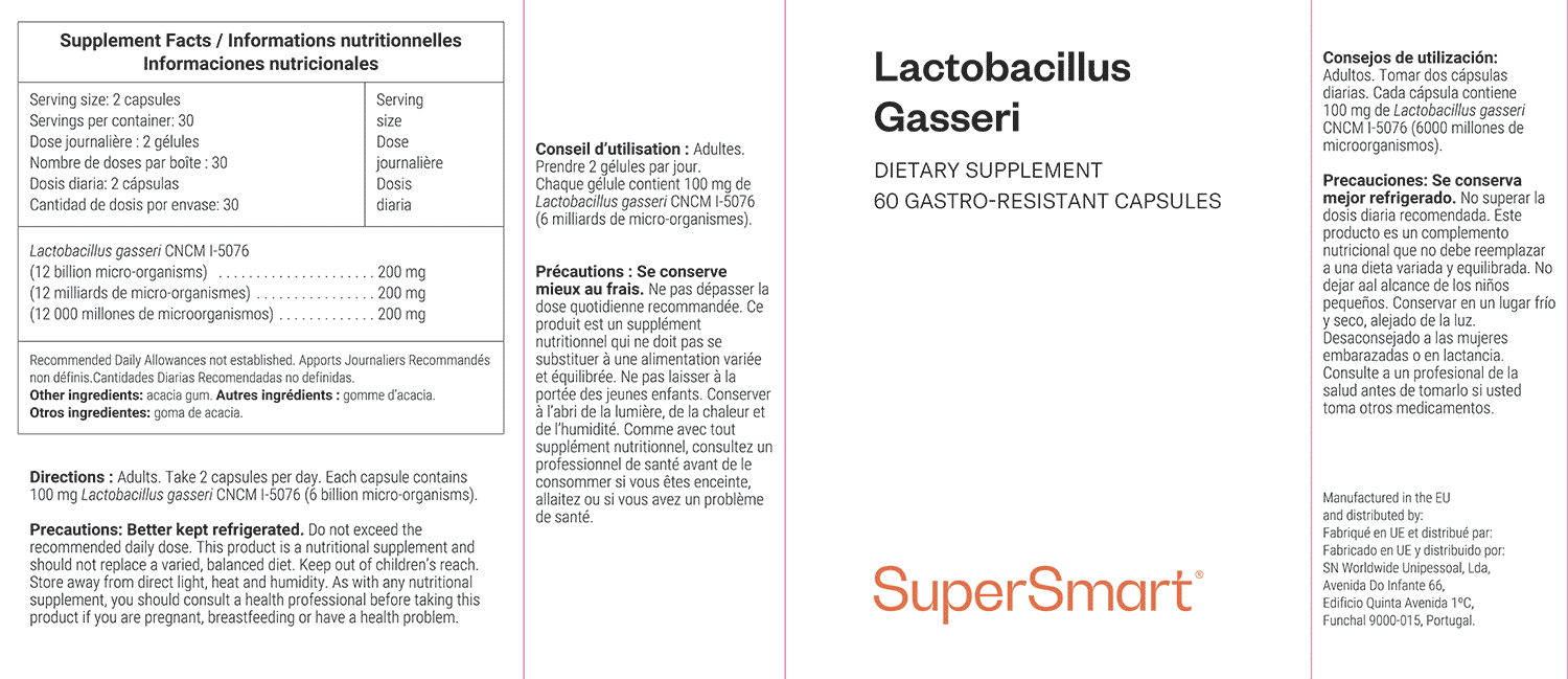 Lactobacillus Gasseri Supplement with Weight Loss & Slimming Benefits