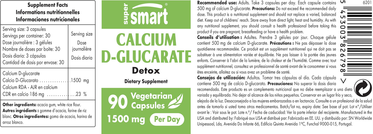 Calcium D-Glucarate Supplement