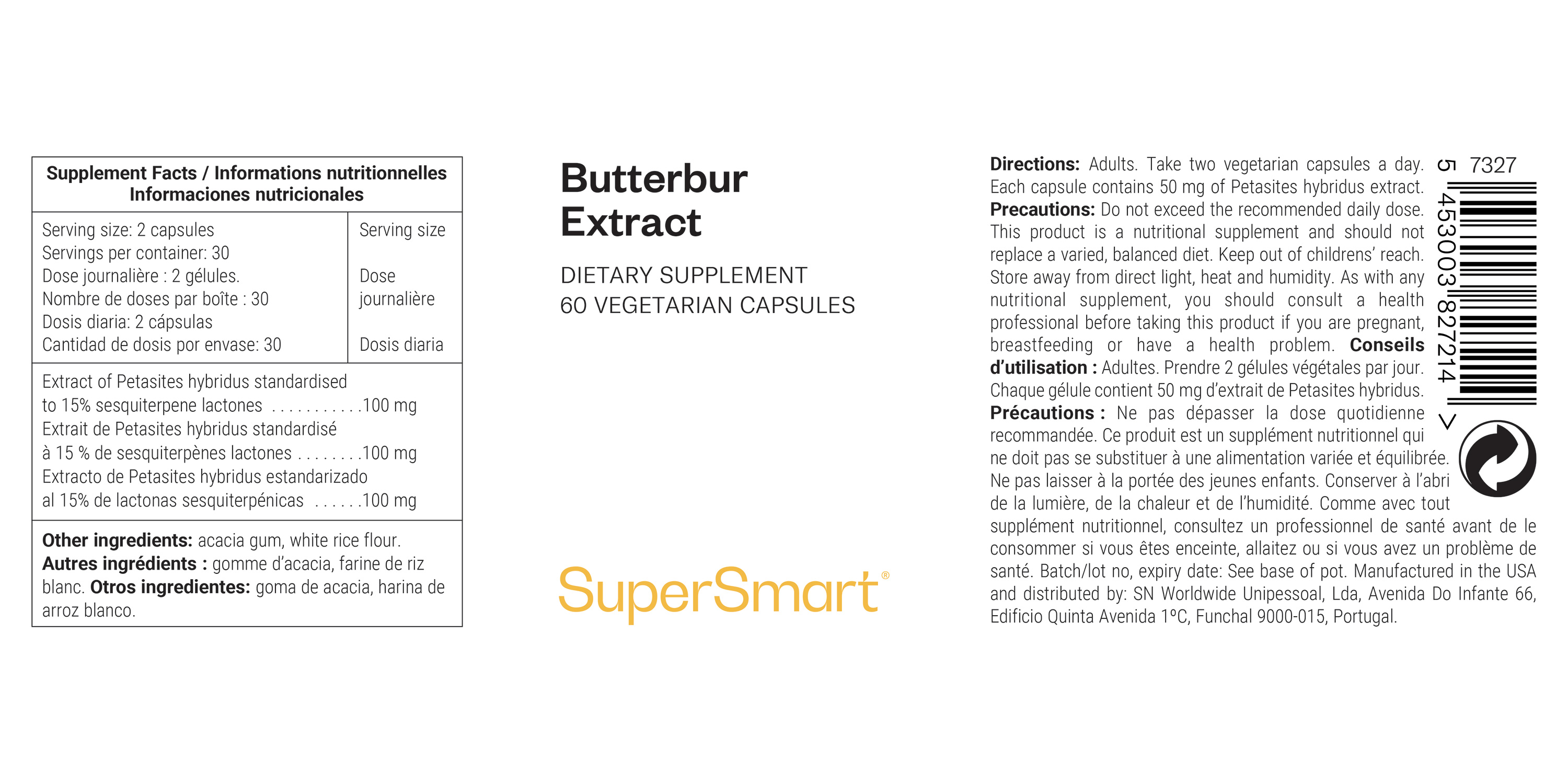 Butterbur Extract 