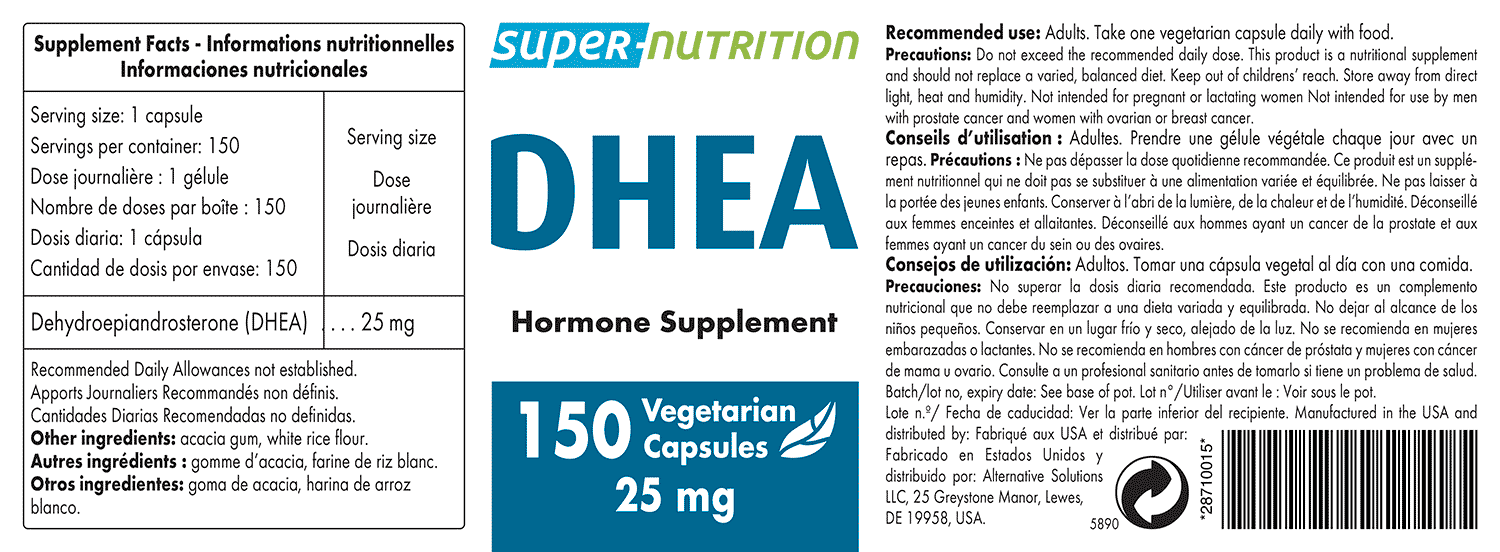 DHEA 25 mg 150