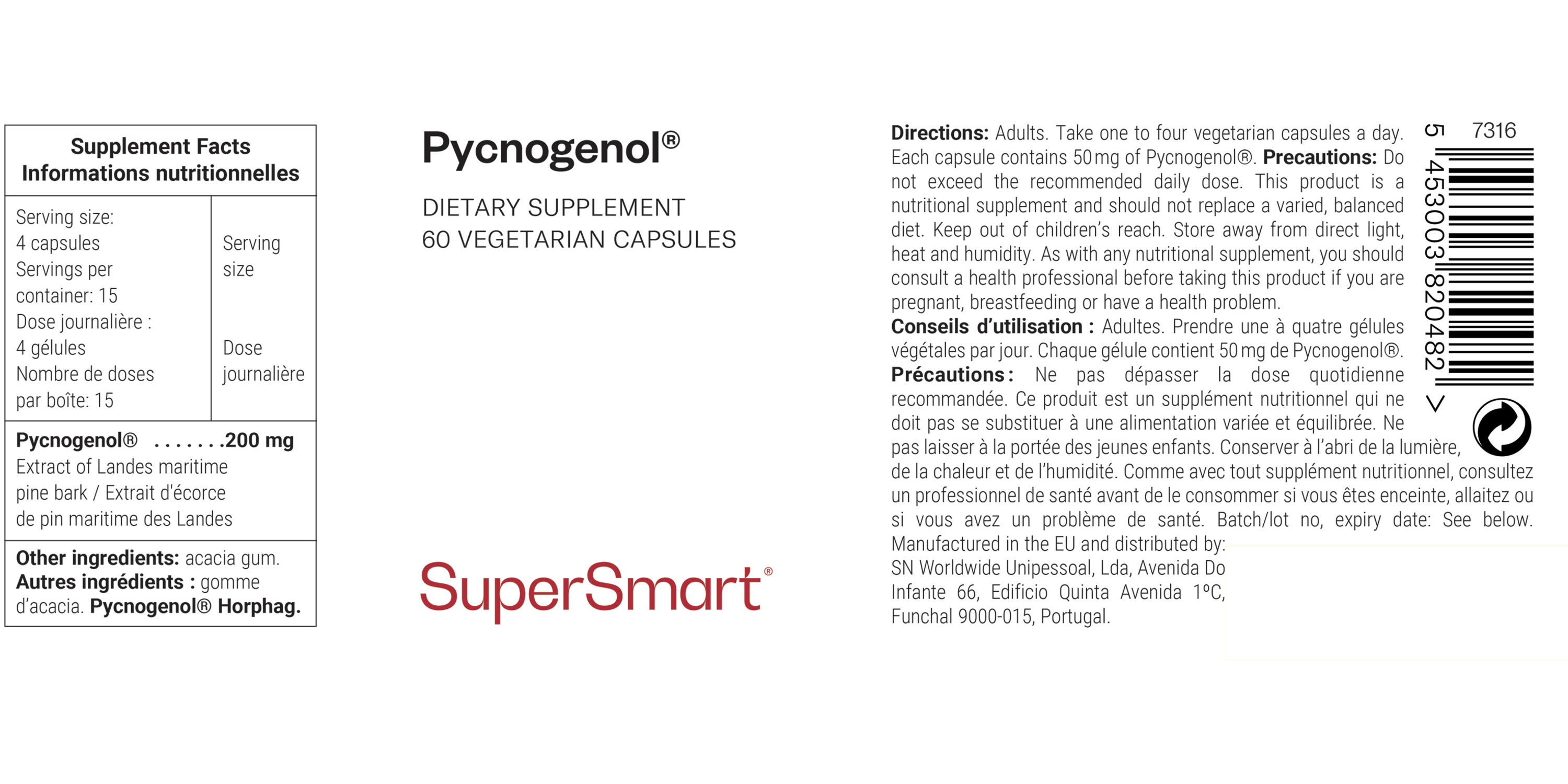 Pycnogenol® Supplement