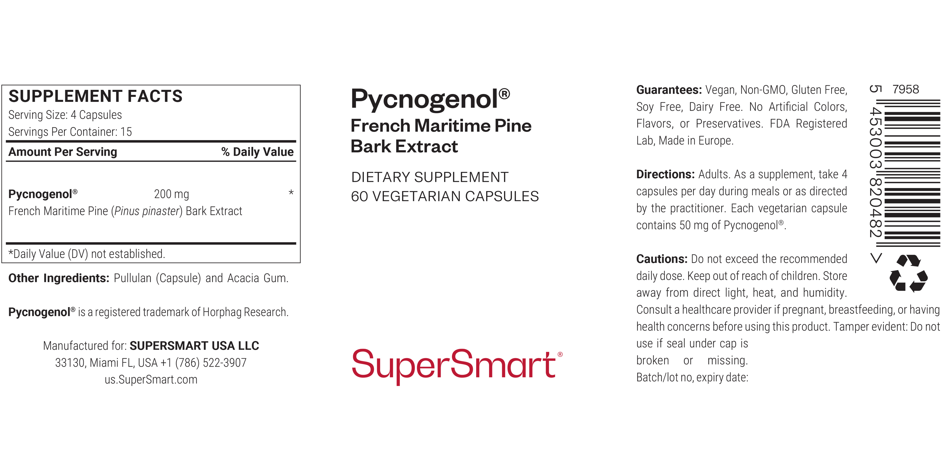Pycnogenol<sup>®</sup> 