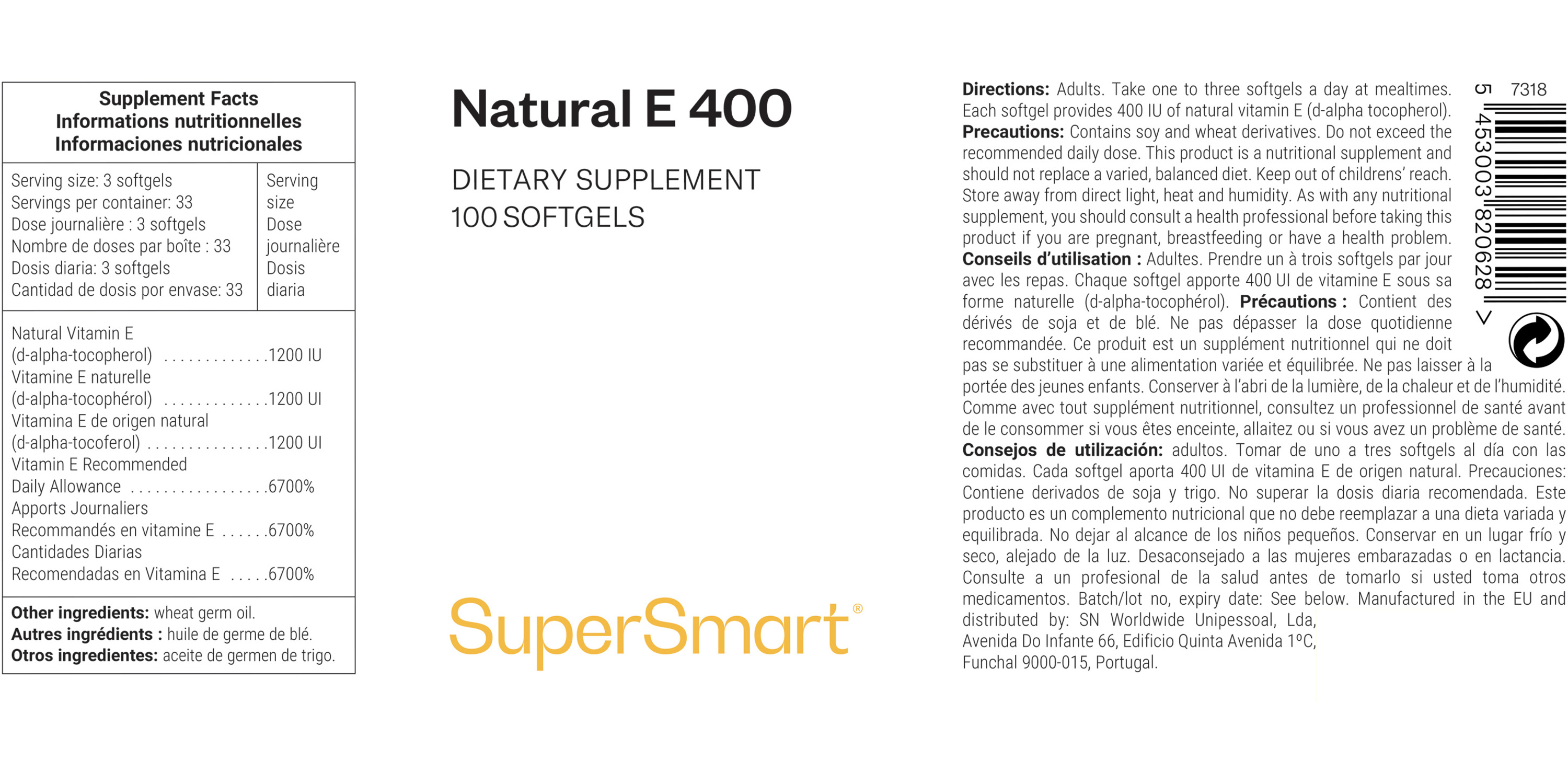 Natural E 400