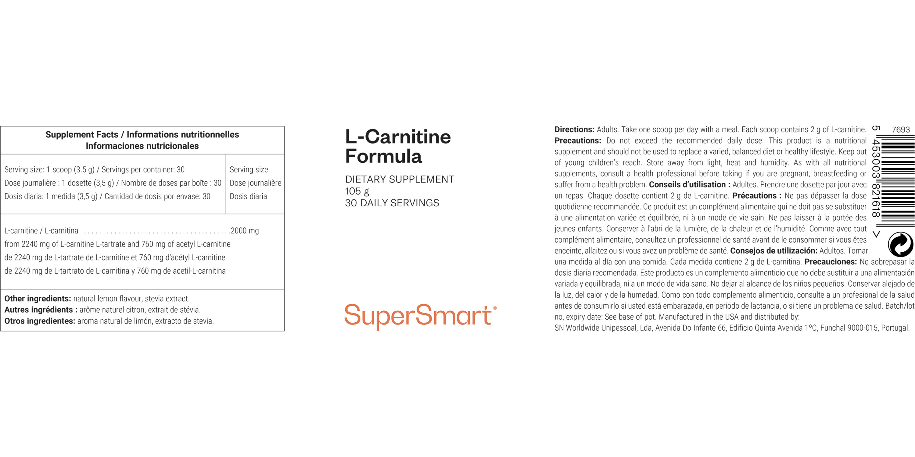 L-Carnitine Formula