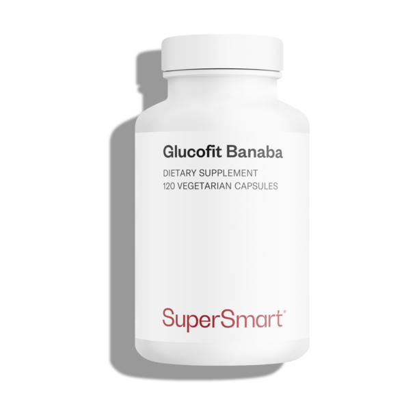 Glucofit Banaba dietary supplement, contributes for blood sugar control