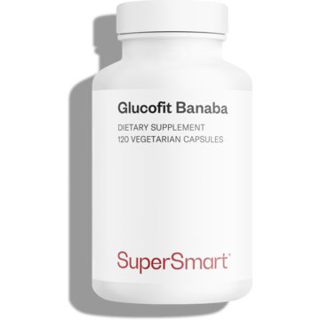 Glucofit Banaba dietary supplement, contributes for blood sugar control