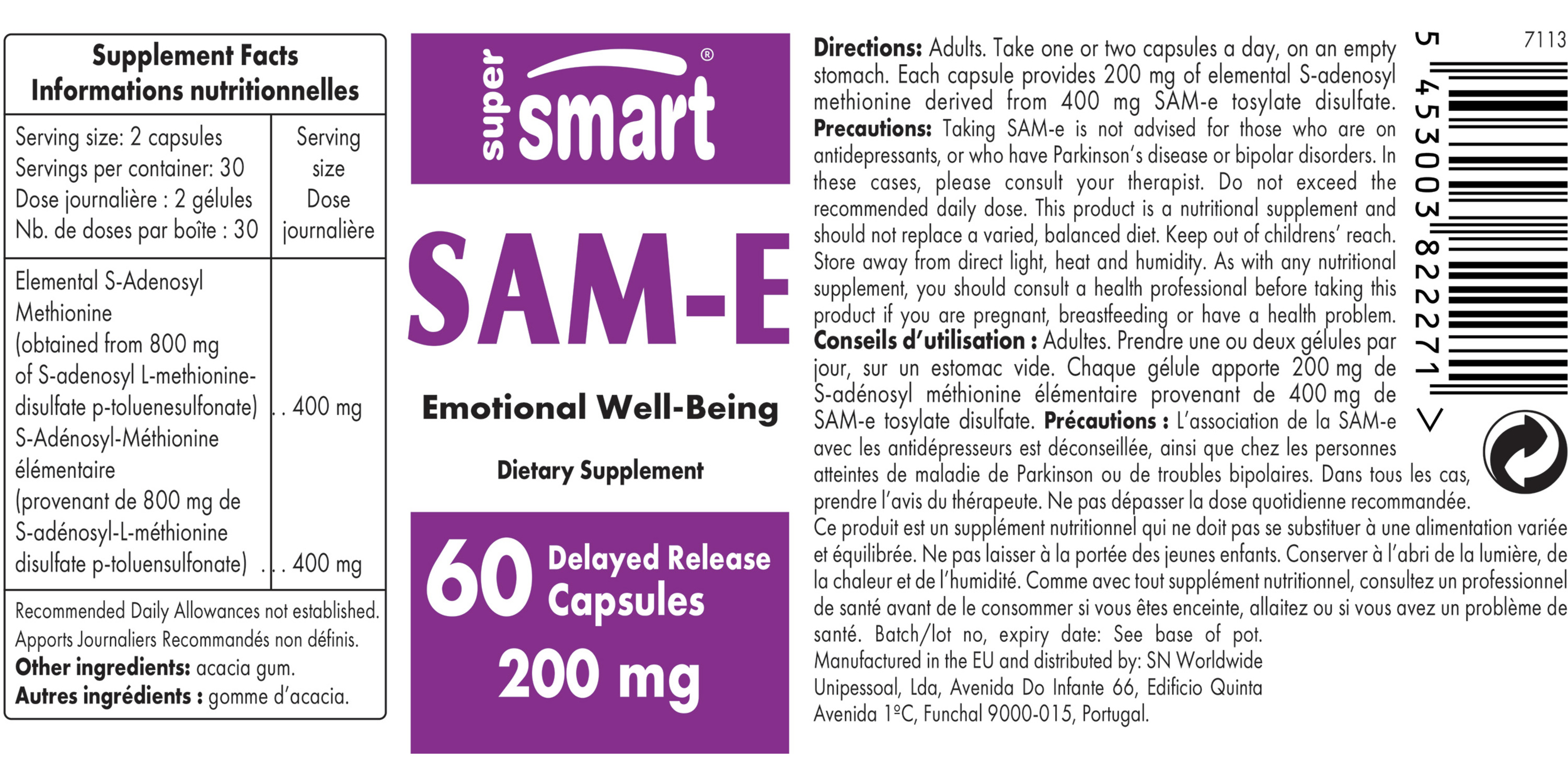 SAM-e 200 mg 