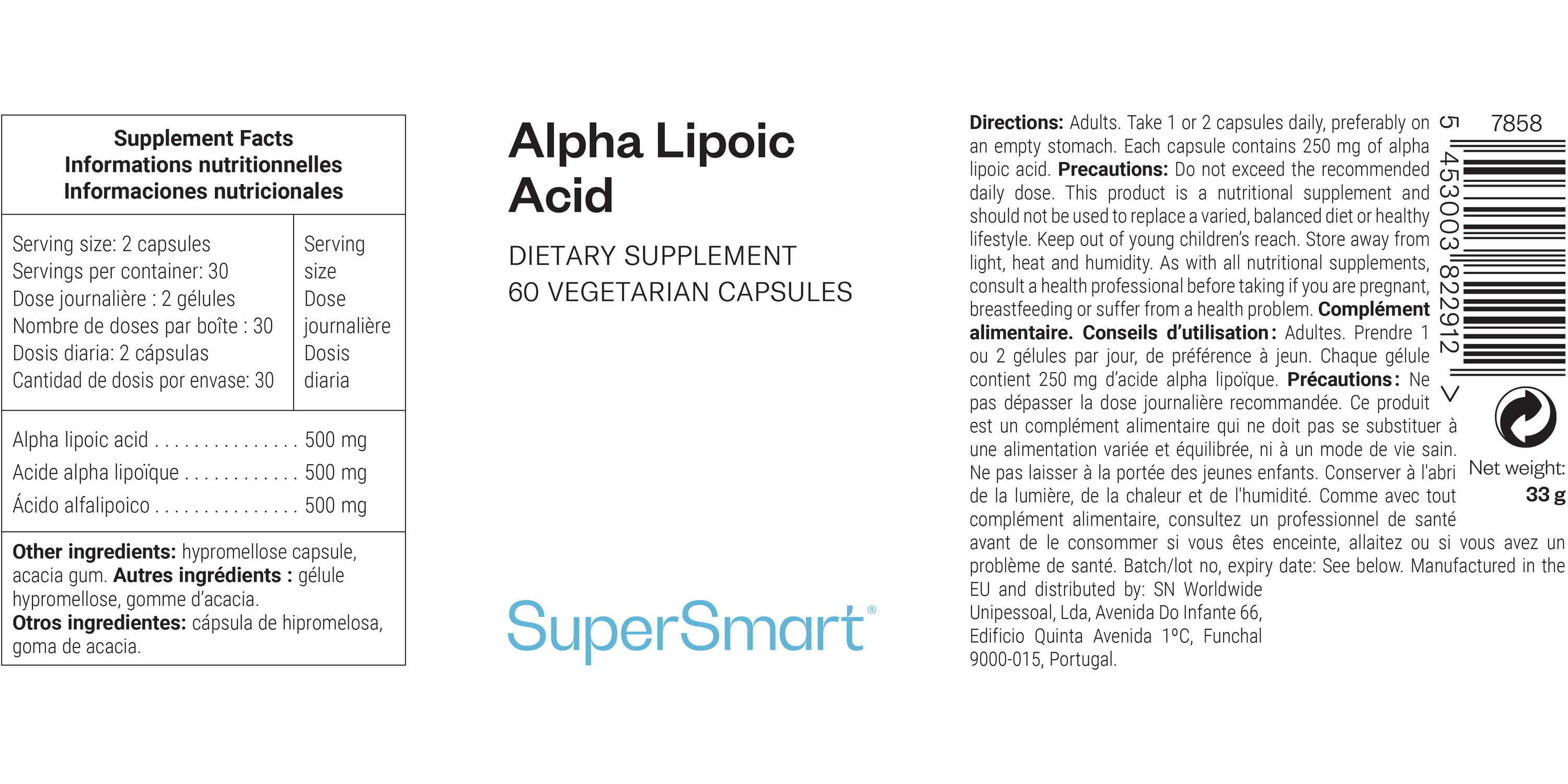 Alpha Lipoic Acid 