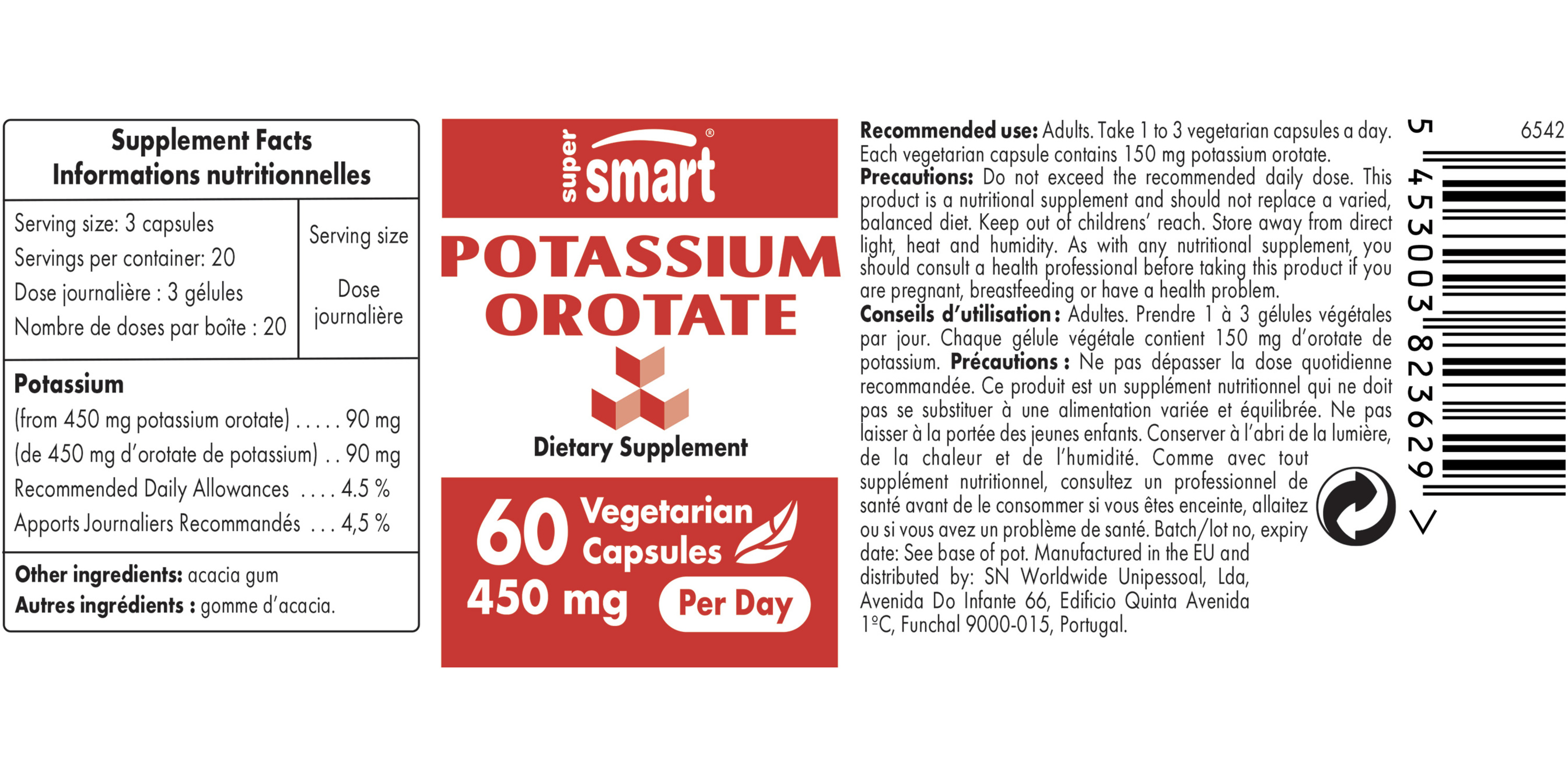 Potassium Orotate 