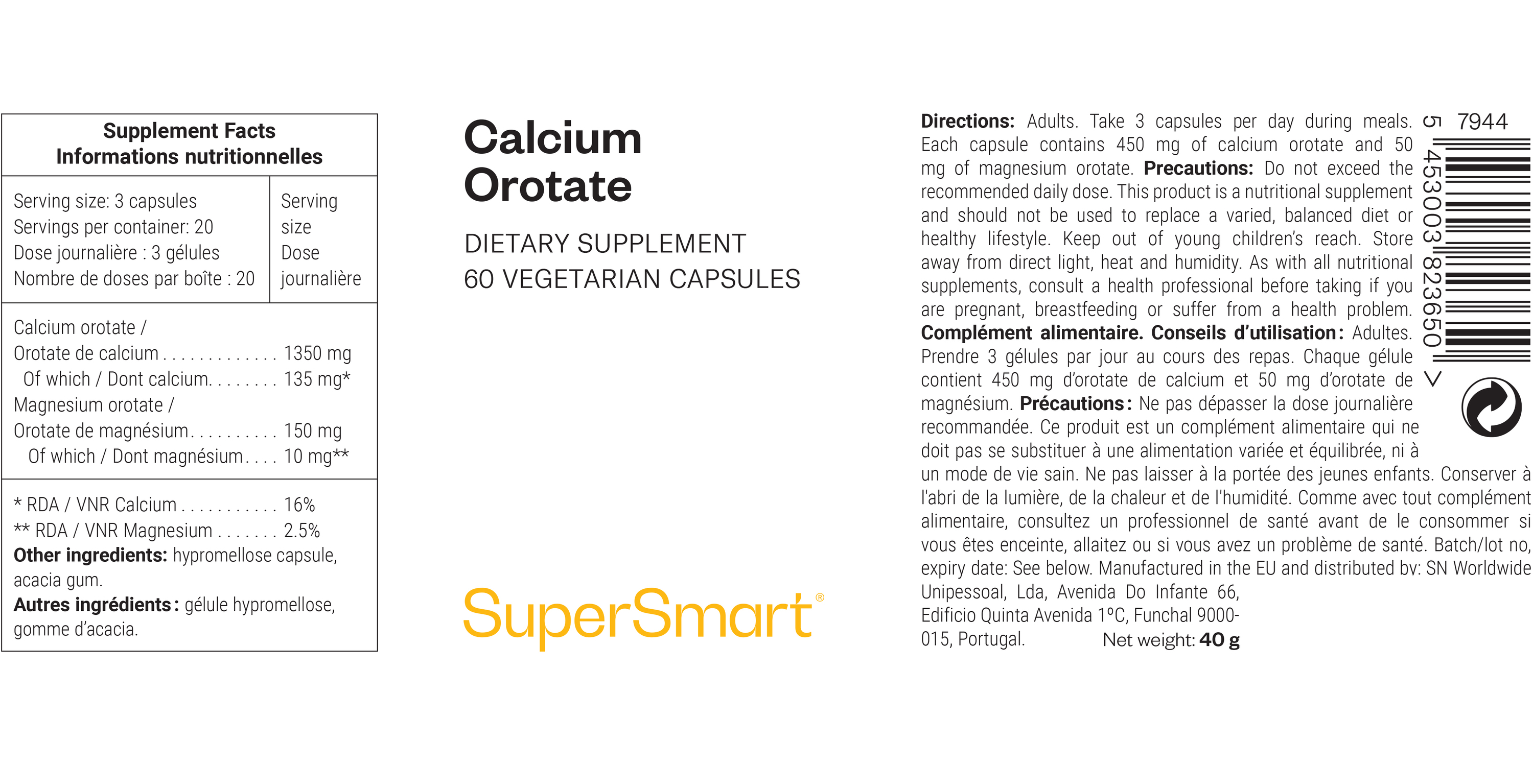 Calcium Orotate 