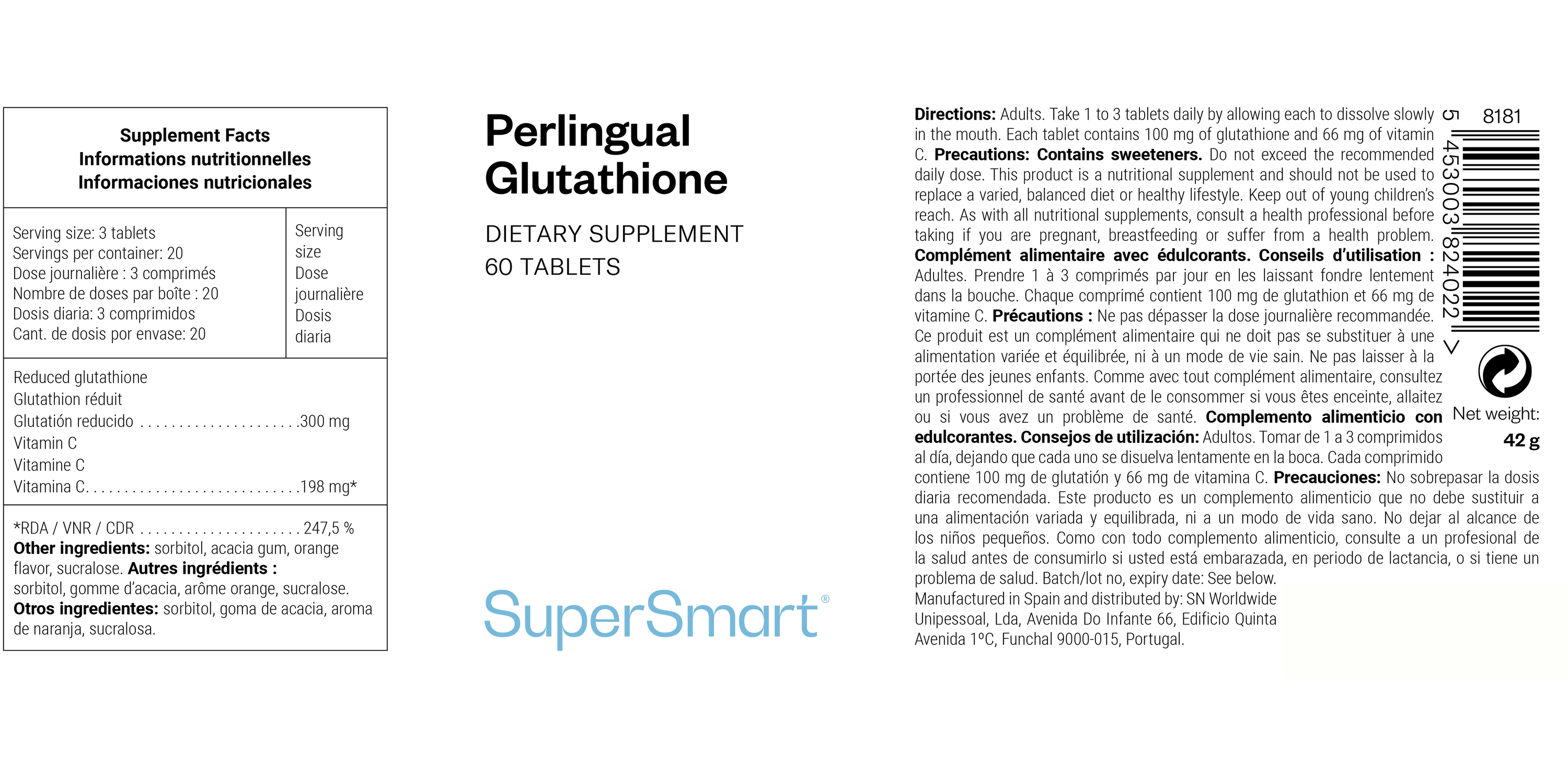 Perlingual Glutathione 