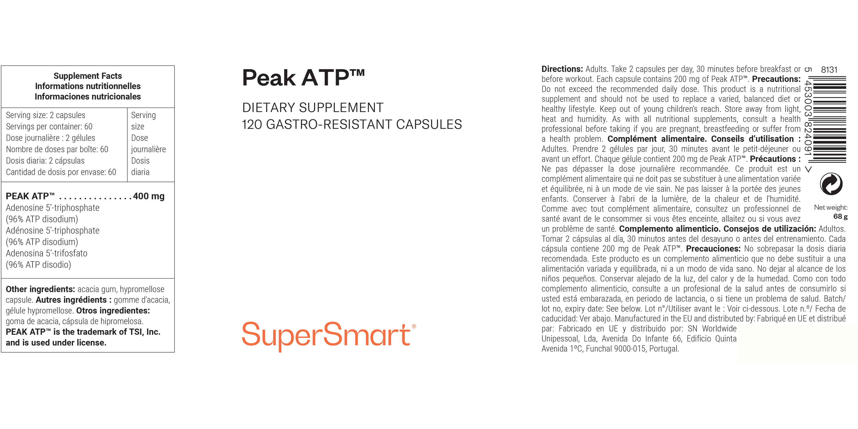 Peak ATP™ Supplement