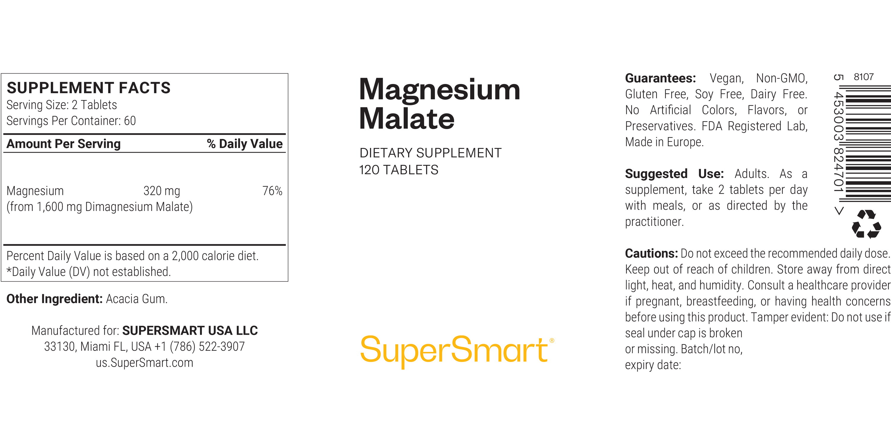 Magnesium Malate Supplement