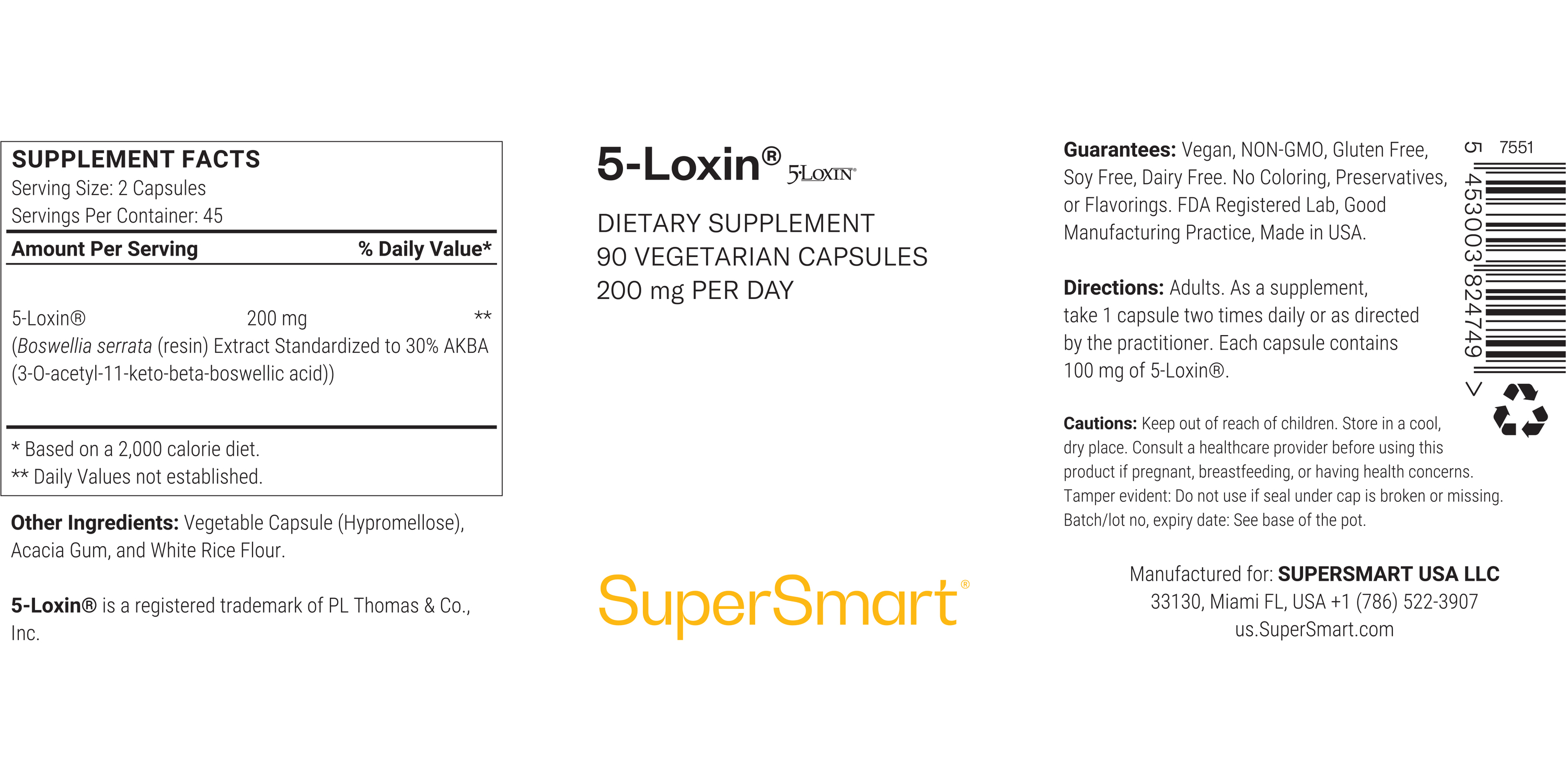 5-Loxin Supplement