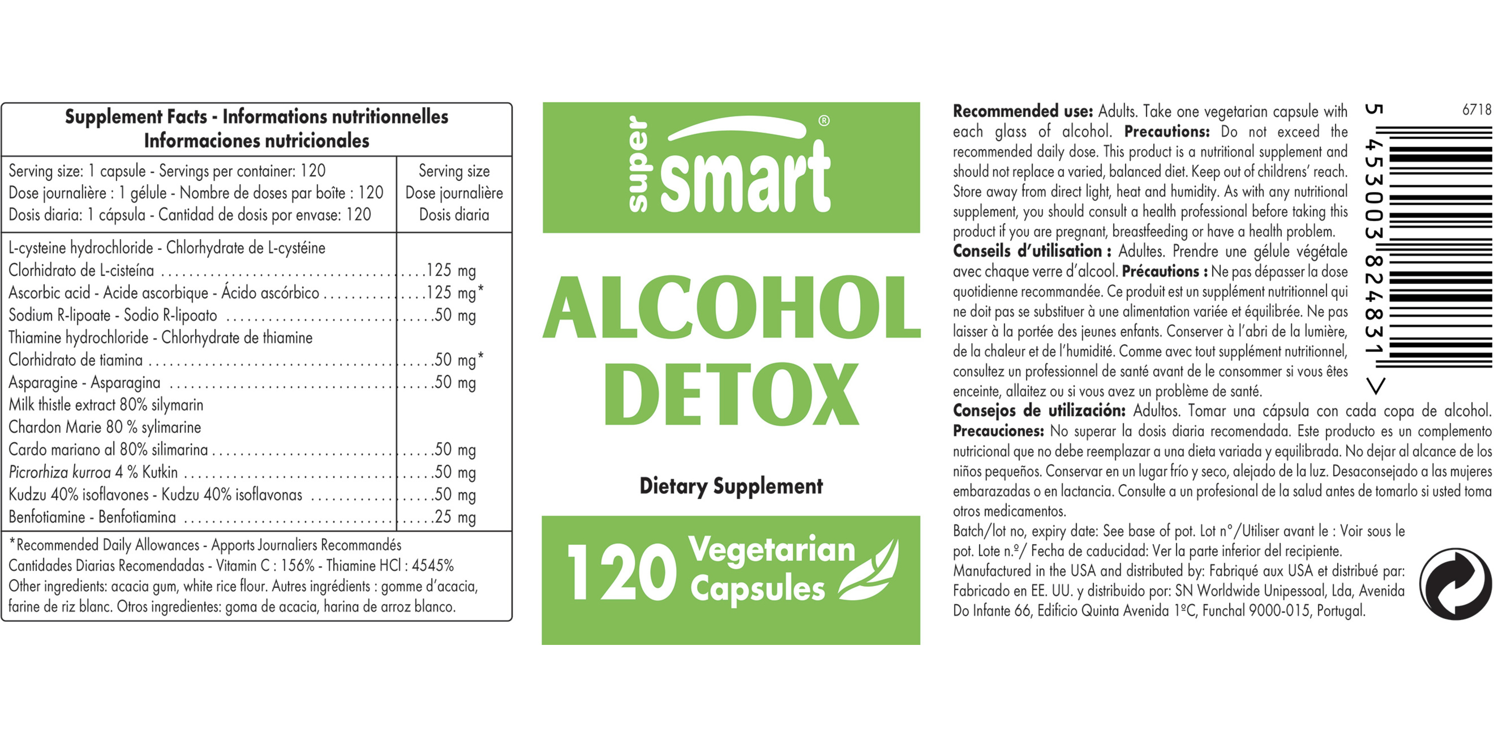 Alcohol Detox Supplement