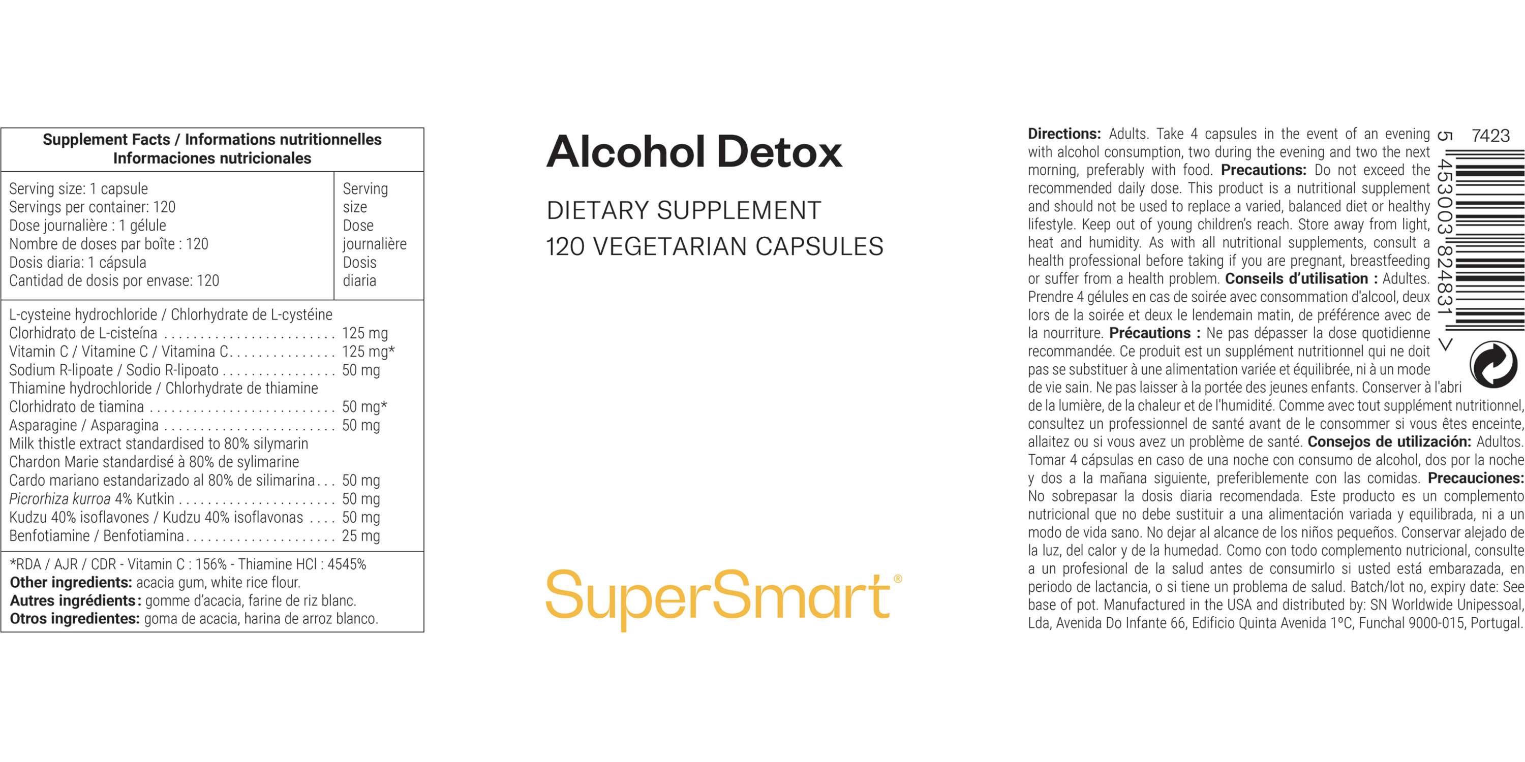 Alcohol Detox Supplement