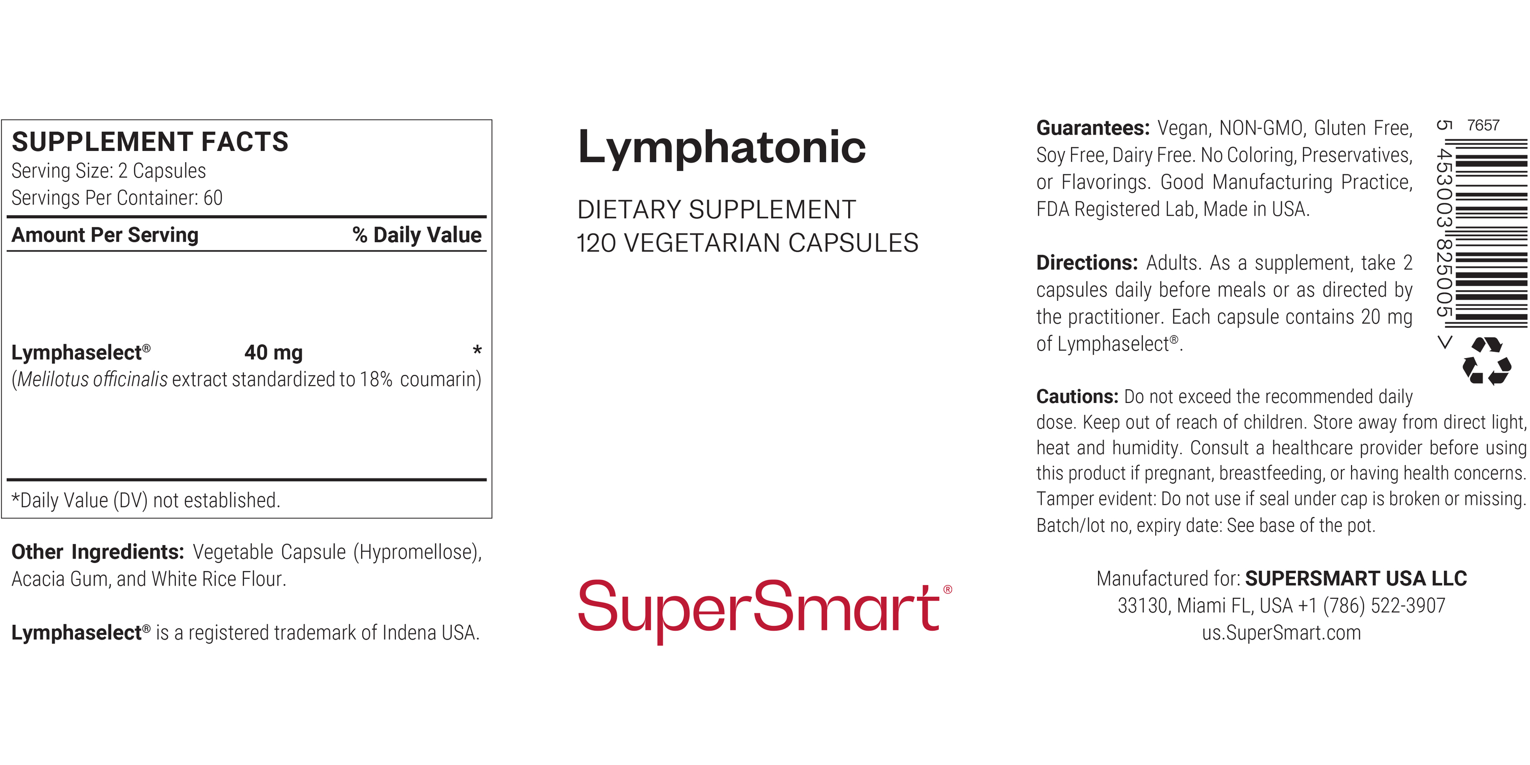 Lymphatonic Supplement