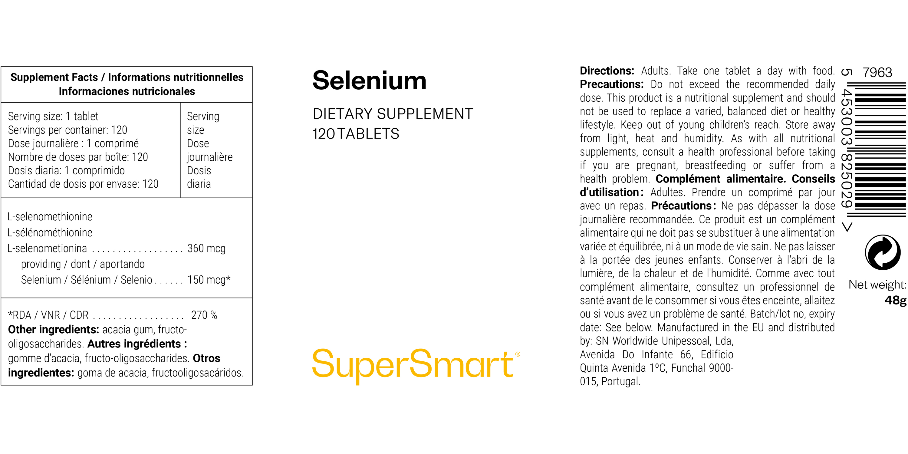 Suplemento Selenium