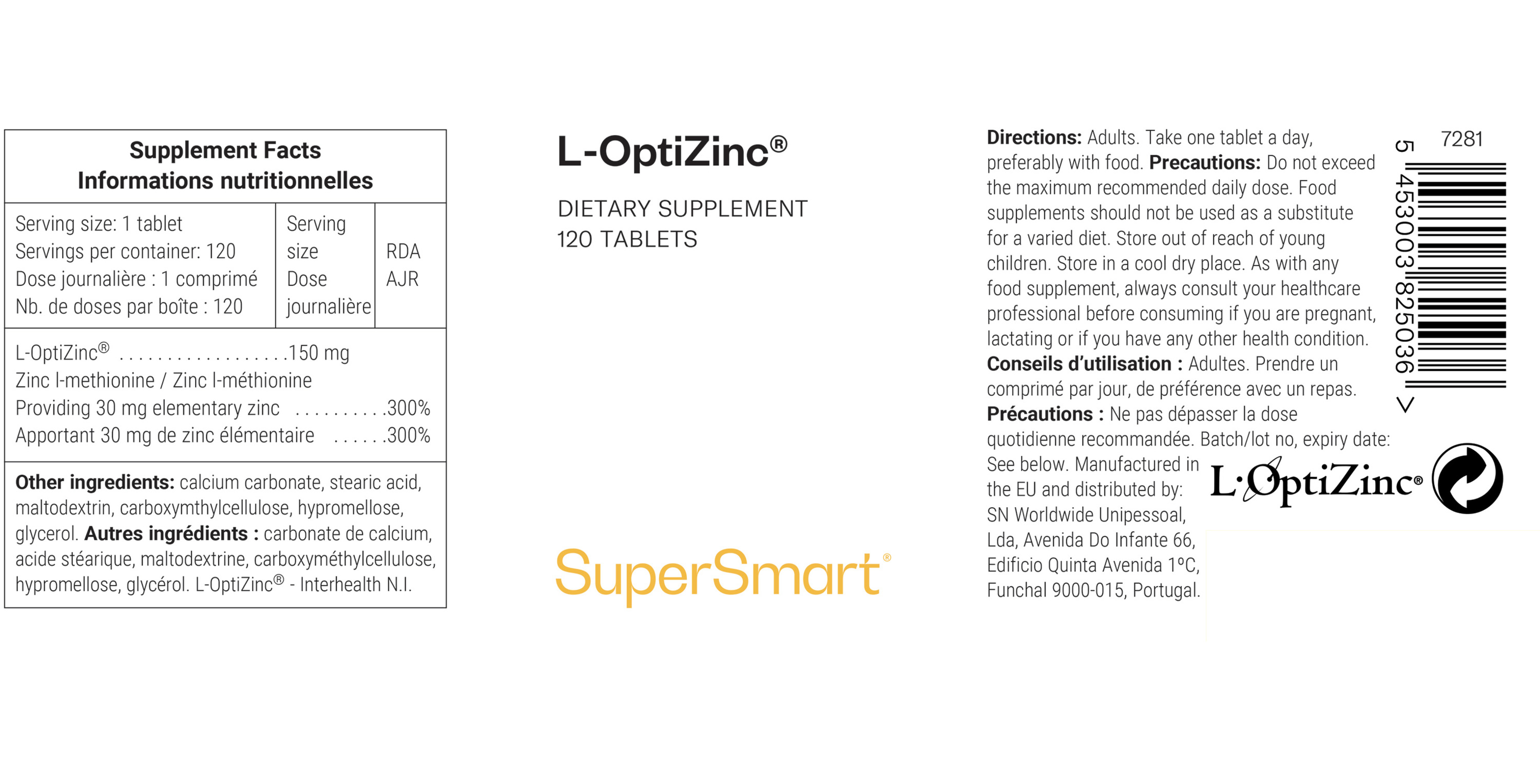 L-OptiZinc® Supplement