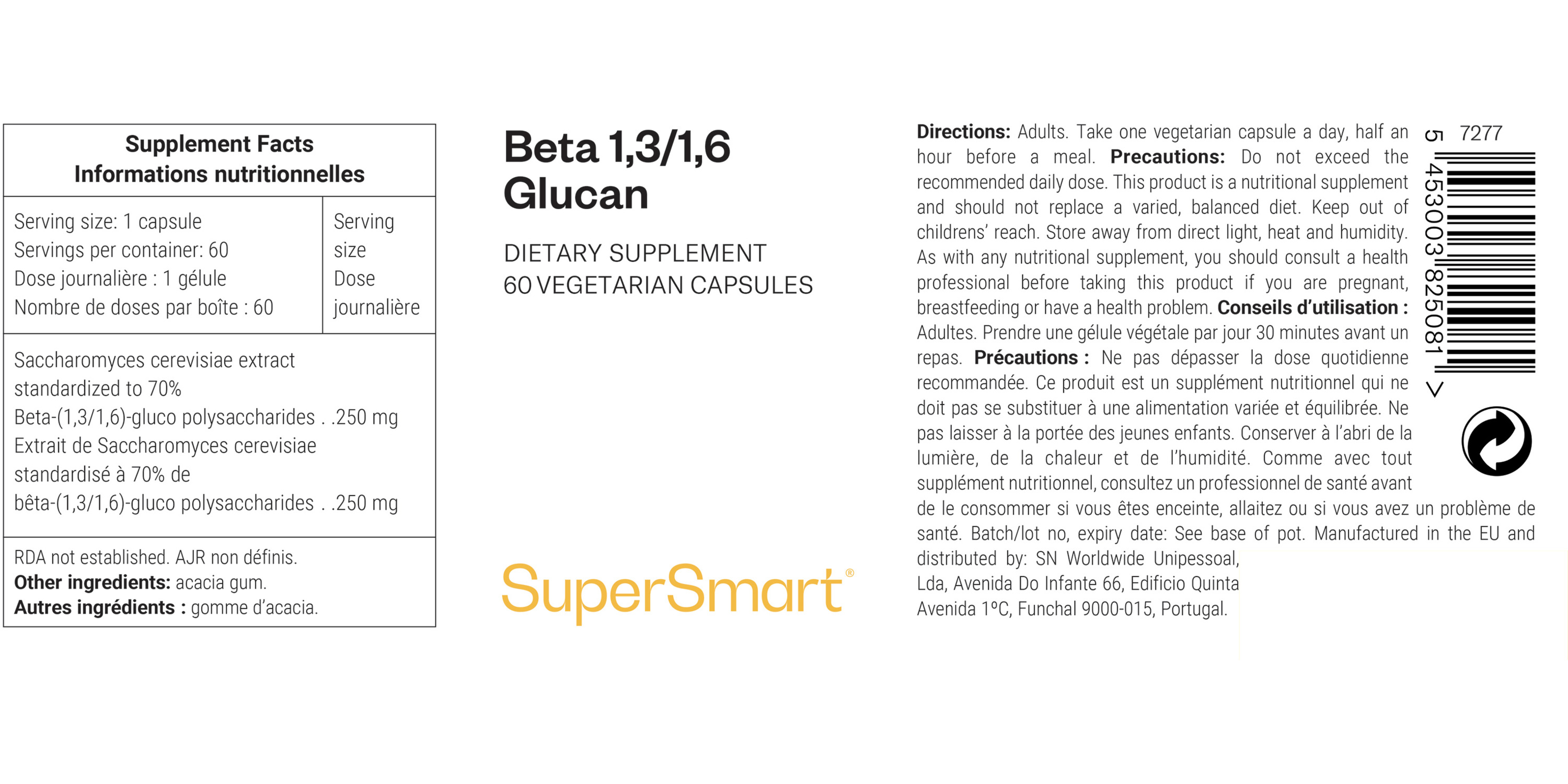Beta 1.3/1.6 Glucan