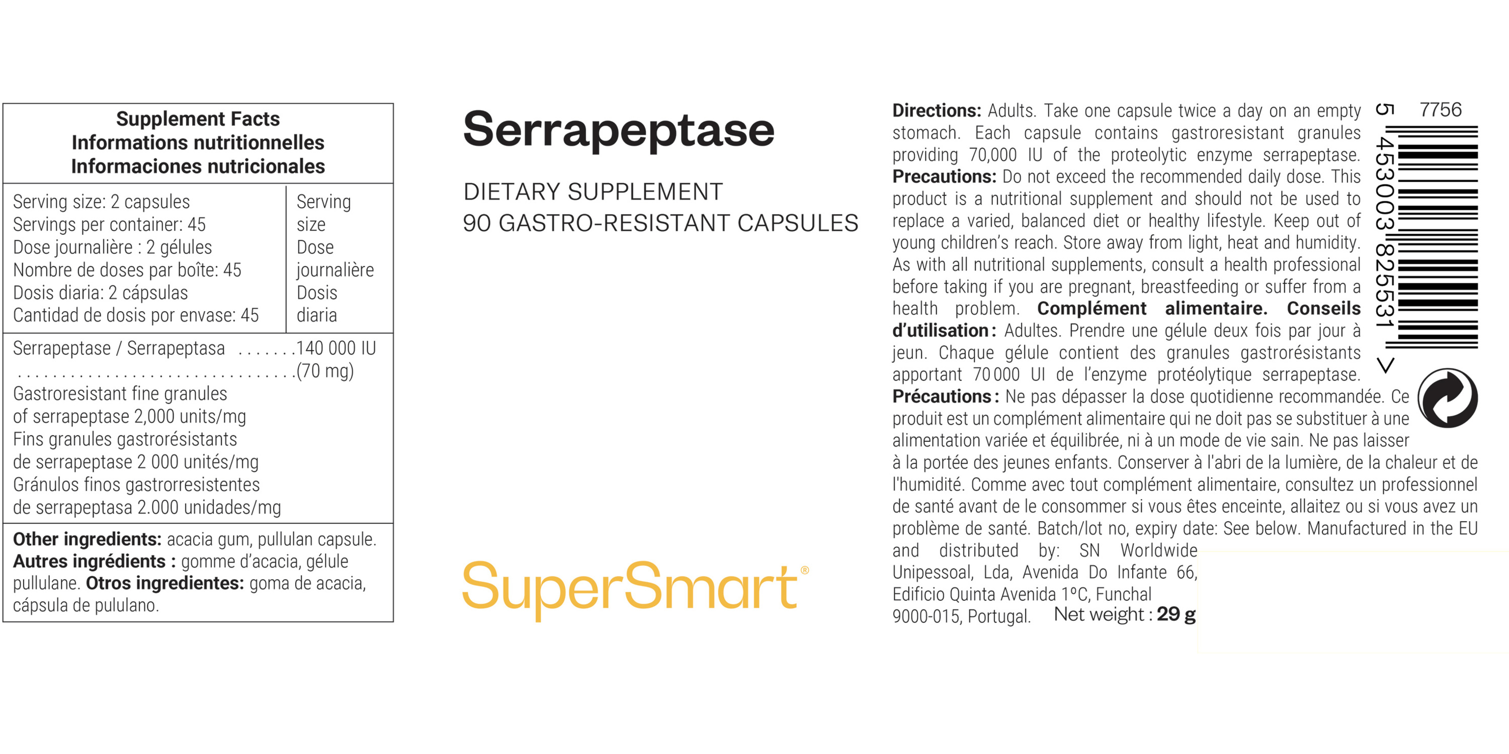 Serrapeptase 