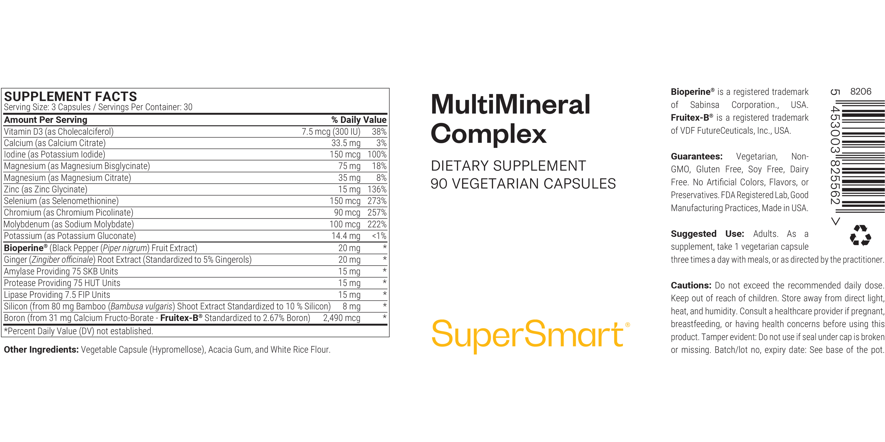 MultiMineral Complex Supplement